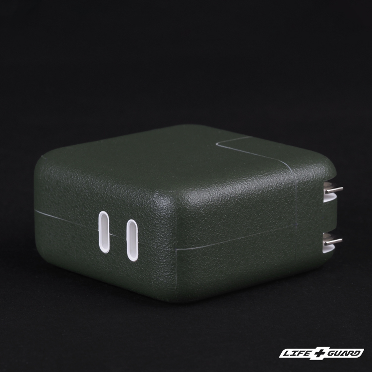 LIFE+GUARD Apple 35W 雙 USB-C 埠電源轉接器貼膜