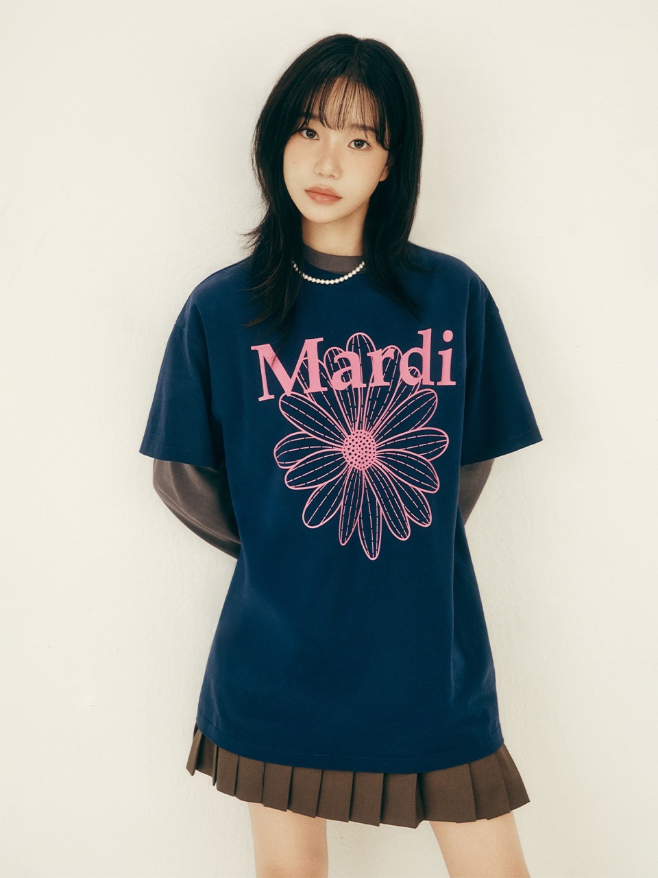 Mardi Mercredi UNISEX TSHIRT FLOWERMARDI
