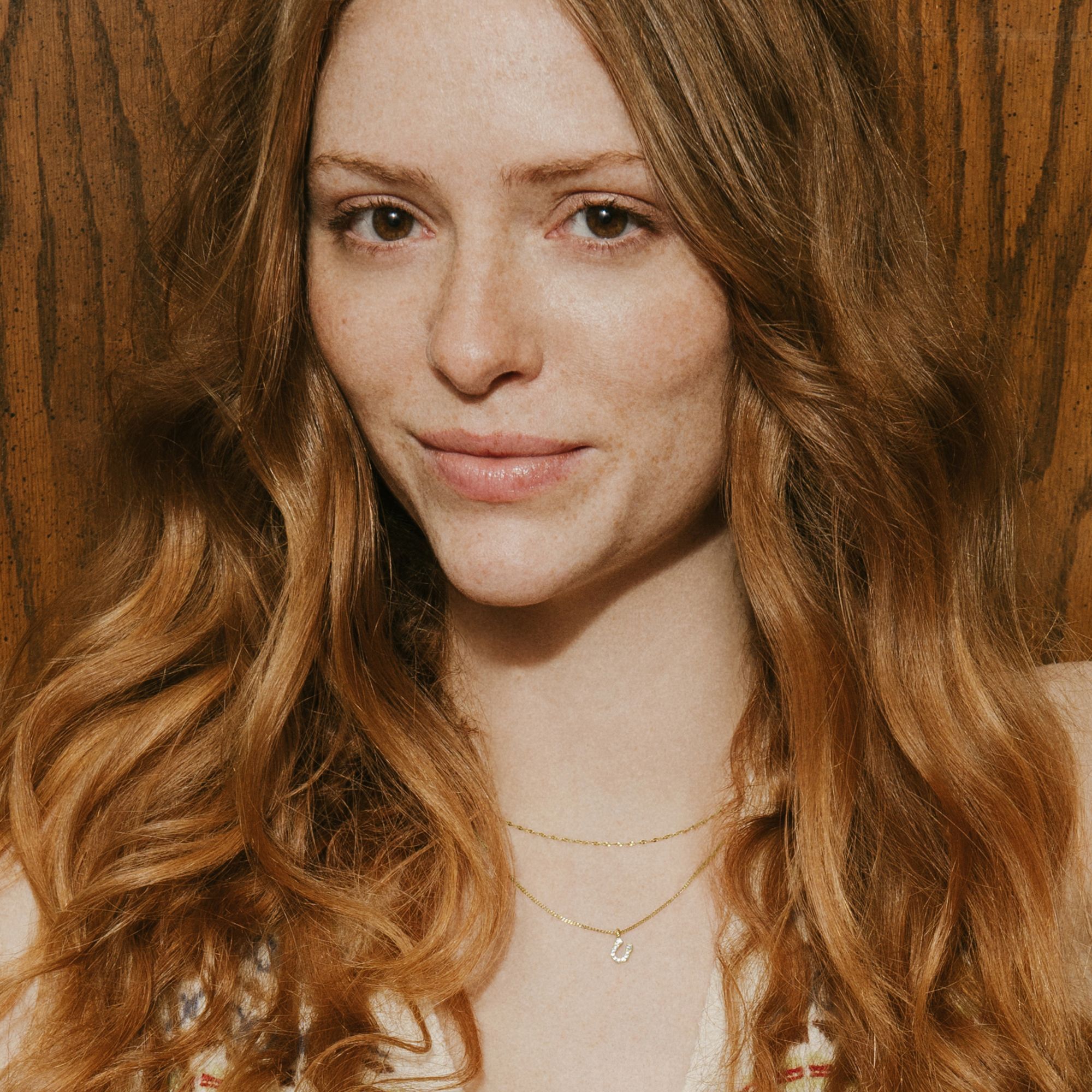 Sutton 馬蹄不鏽鋼雙層項鍊-金色 JF04906710