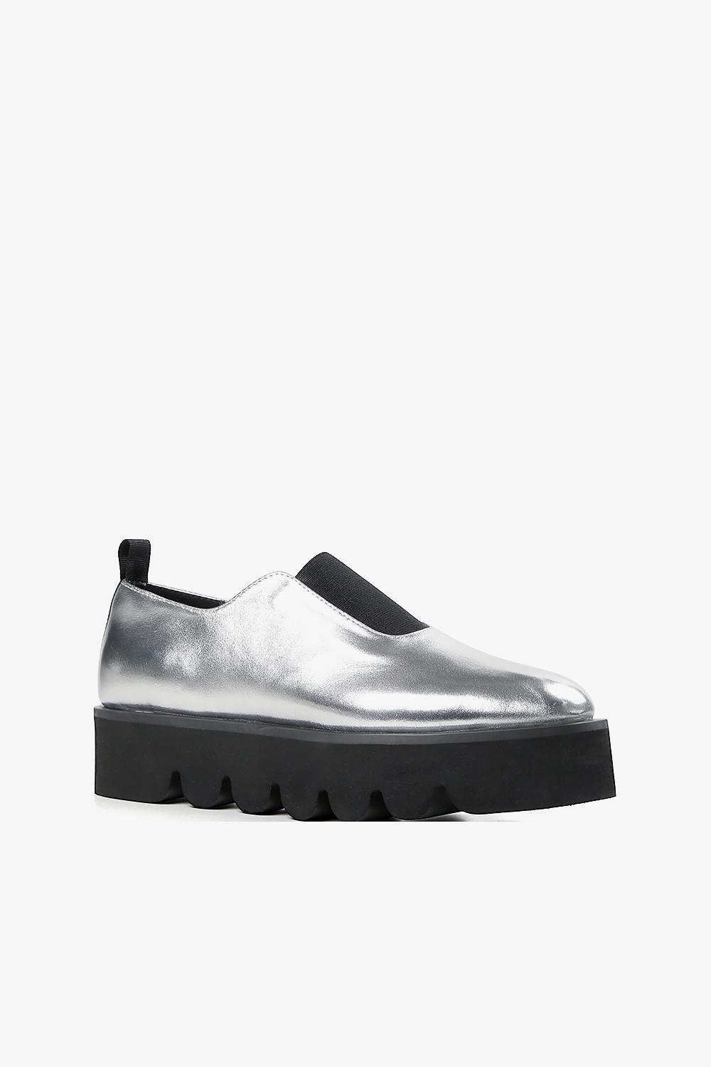 Crackle Ox 特殊皮料舒適厚底鞋