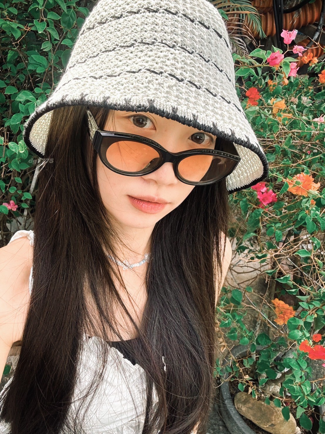 #現貨 小臉貓眼墨鏡 拍照神器