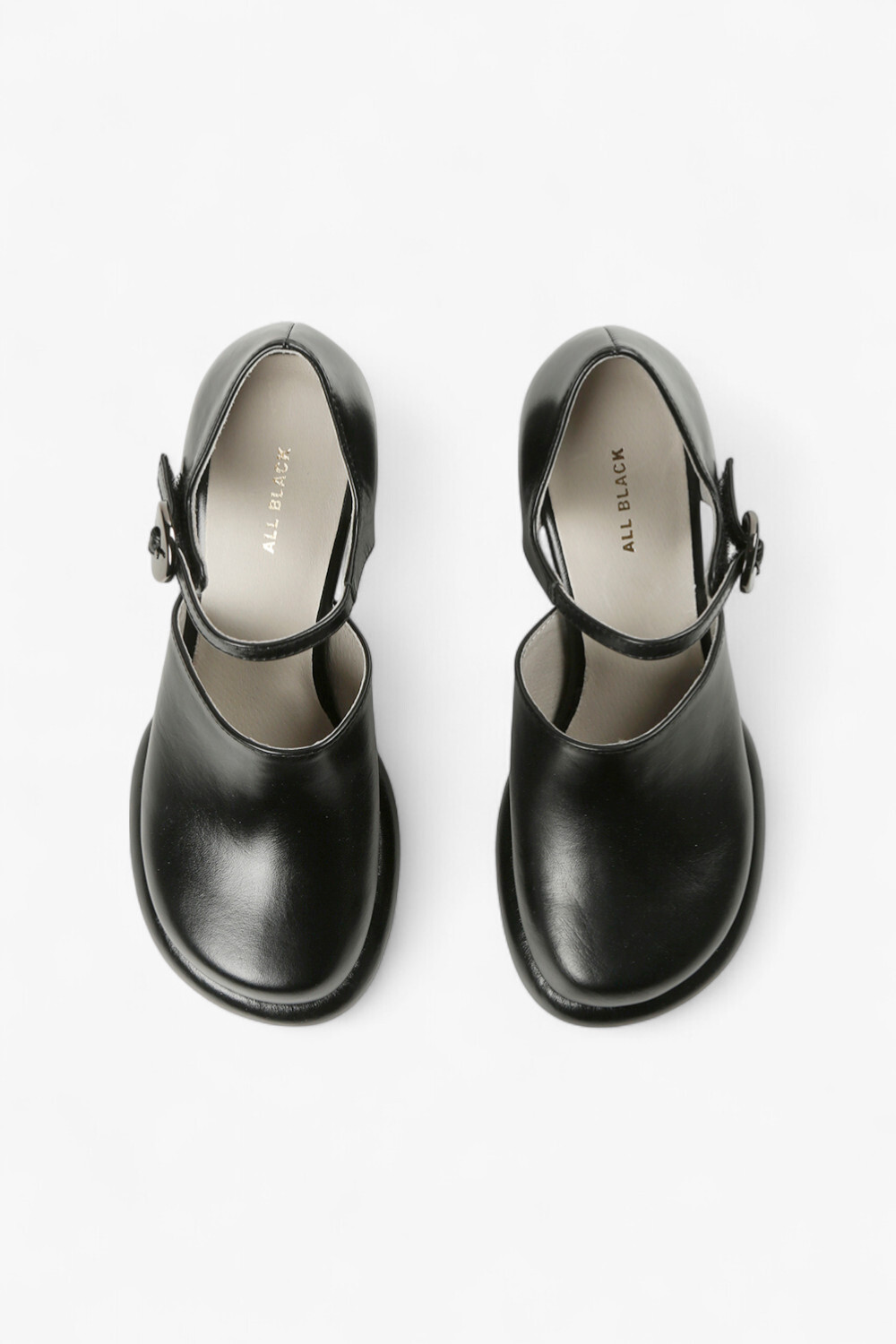 MOD Circle Buckle Jane 圓弧雕塑瑪麗珍高跟鞋