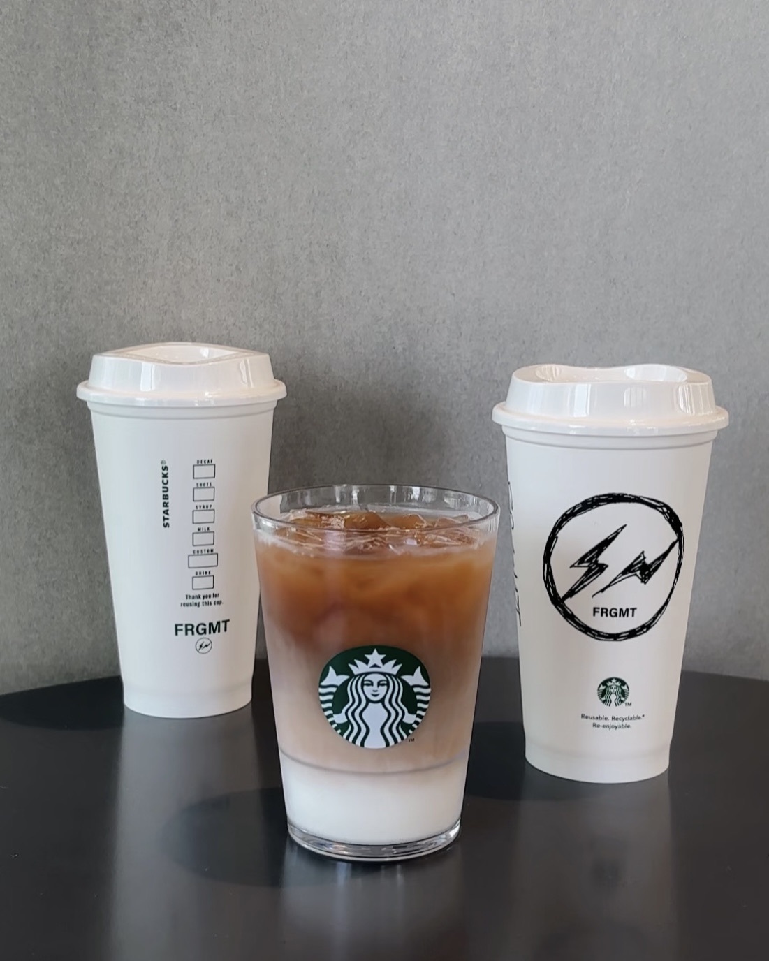【現貨】Starbucks x Fragment MYST 星巴克 藤原浩 聯名 可重複 隨行杯