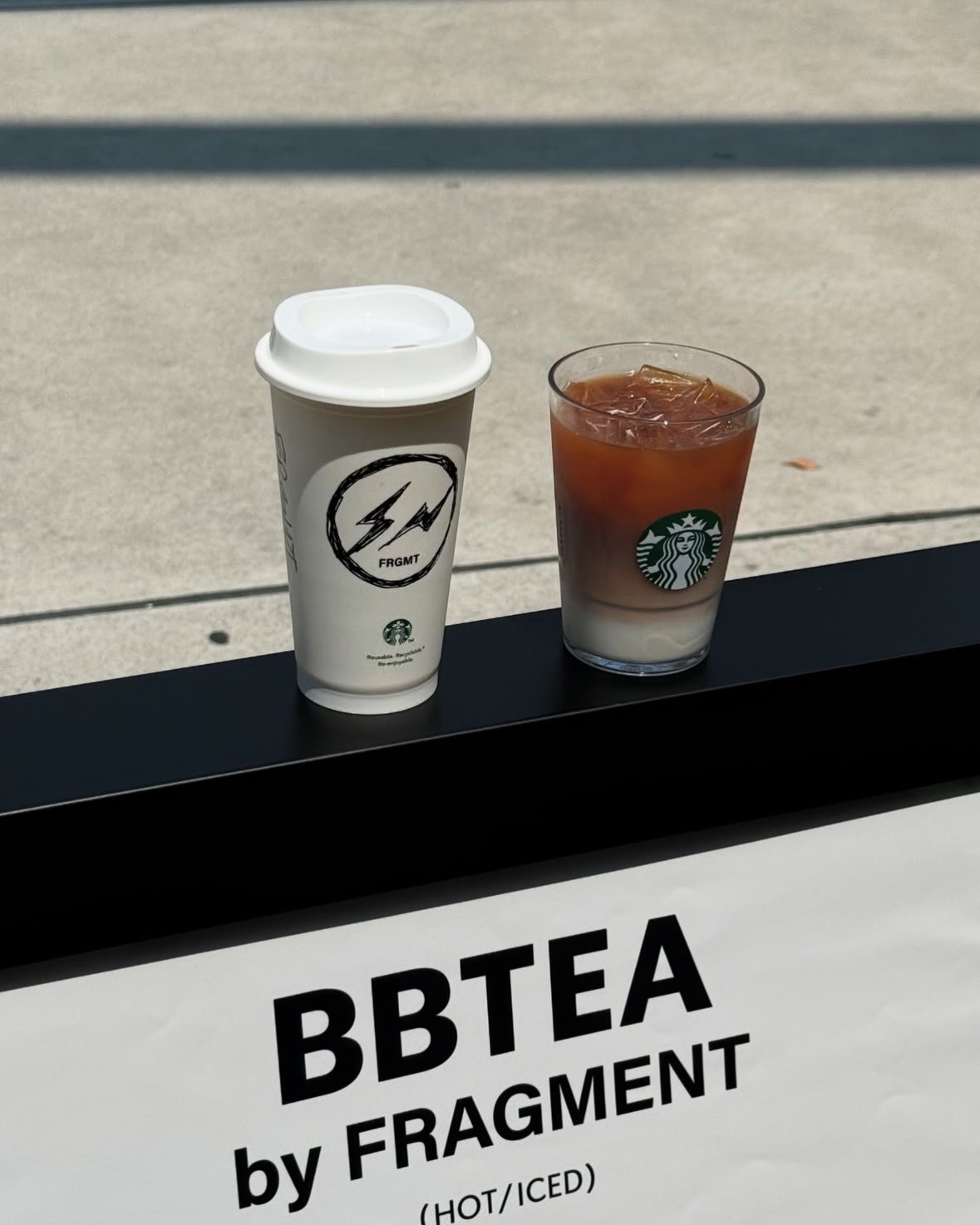 【現貨】Starbucks x Fragment MYST 星巴克 藤原浩 聯名 可重複 隨行杯