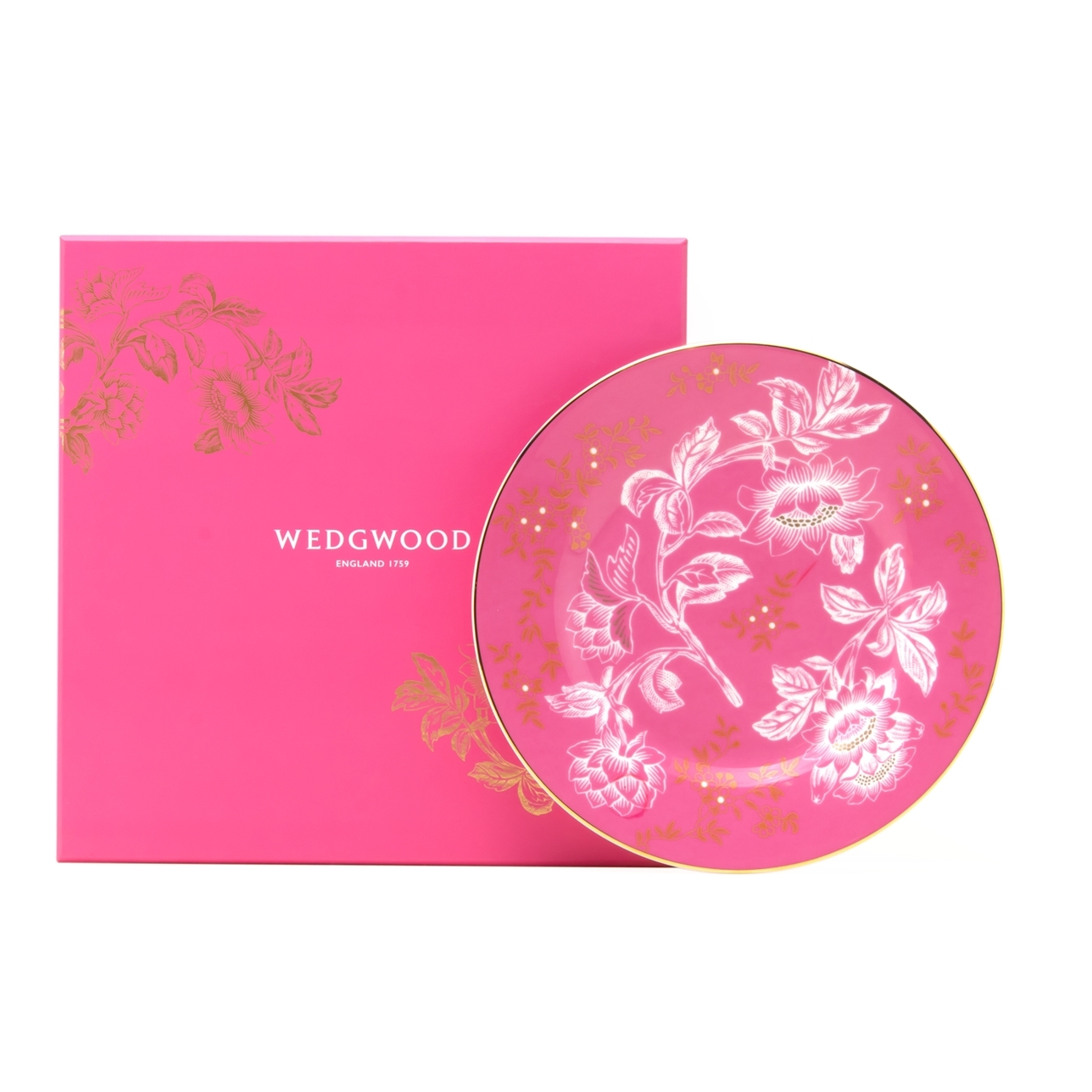 Wedgwood Wonderlust Pink Tonquin Plate 20.6 cm