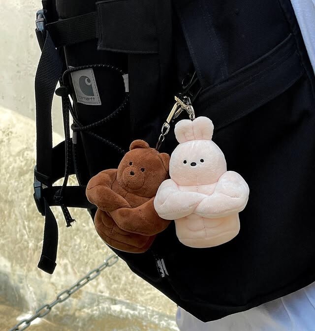 <快速出貨> madonggom 馬東熊肌肉吊飾 馬東兔 馬東喵