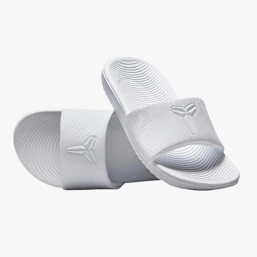 中童鞋 NIKE KOBE KAWA SLIDE BGP 全白 運動休閒拖鞋【IF2871-100】曼巴科比