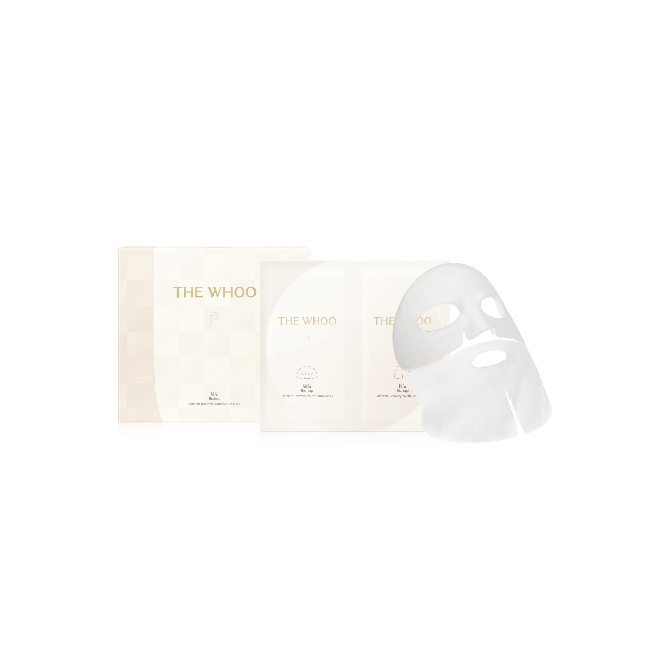 THE WHOO 秘貼 煥能修護面膜 5片