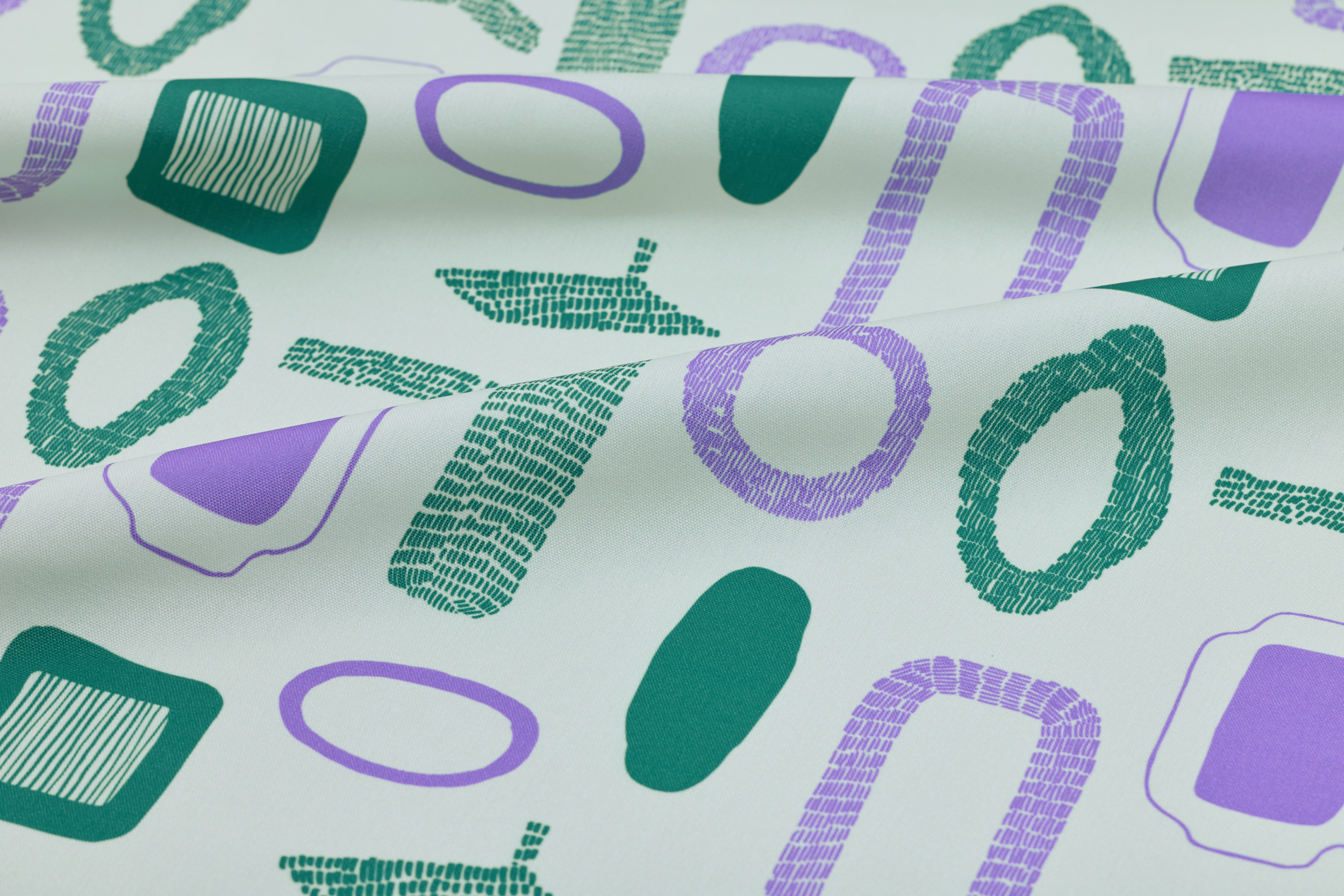 精梳棉 / 桌巾 / 布料 / 容器 蘋果綠