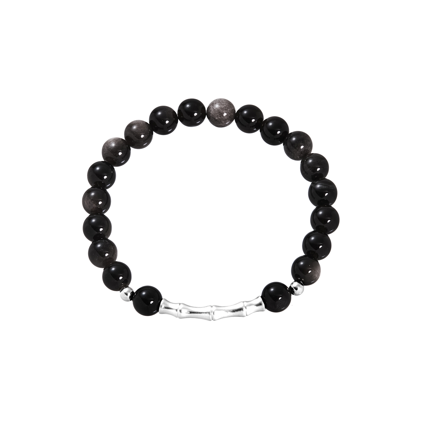 平價飾品,純銀,銀曜石,手鍊