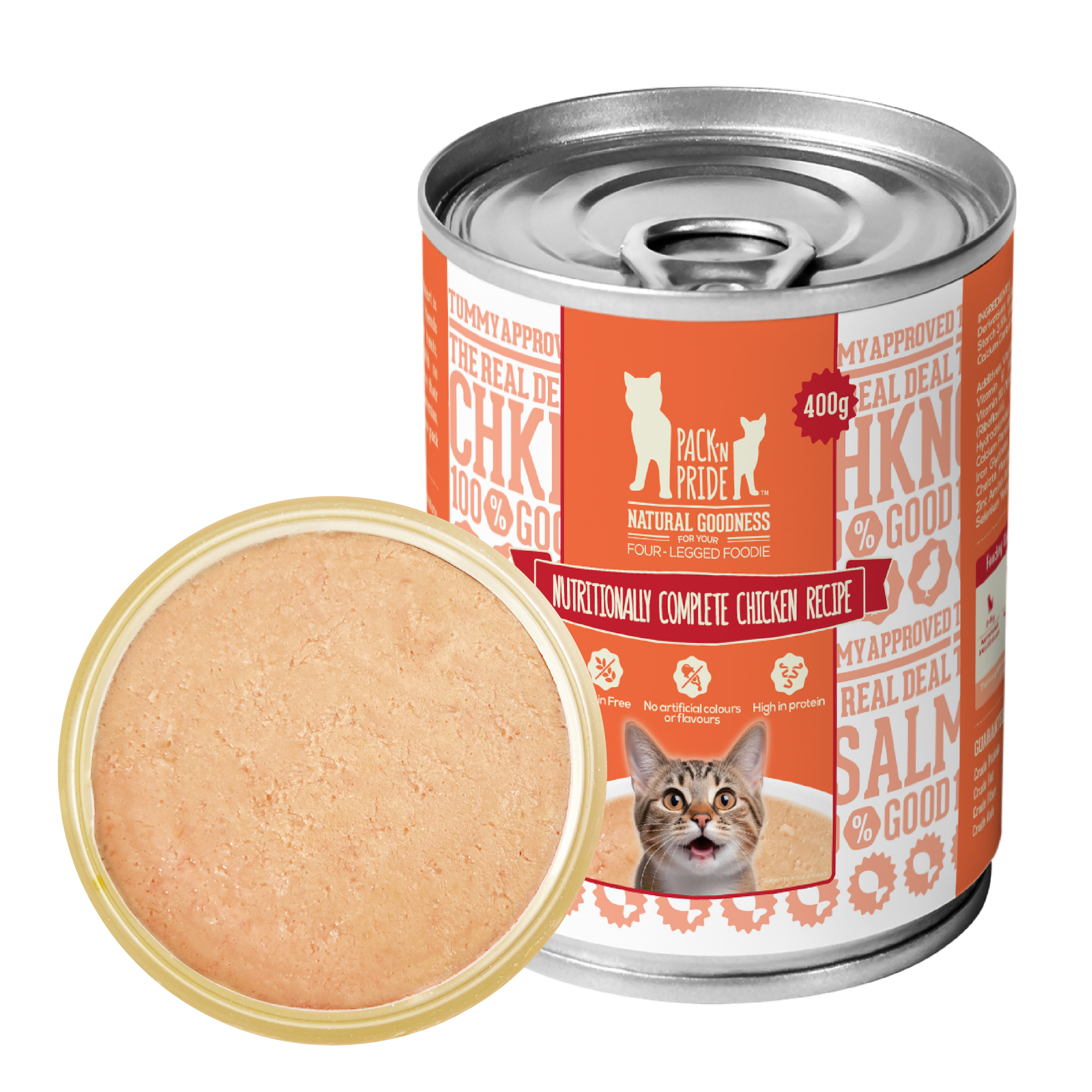 PNR90909 - 貓貓主食罐 雞肉吞拿魚味(375g)