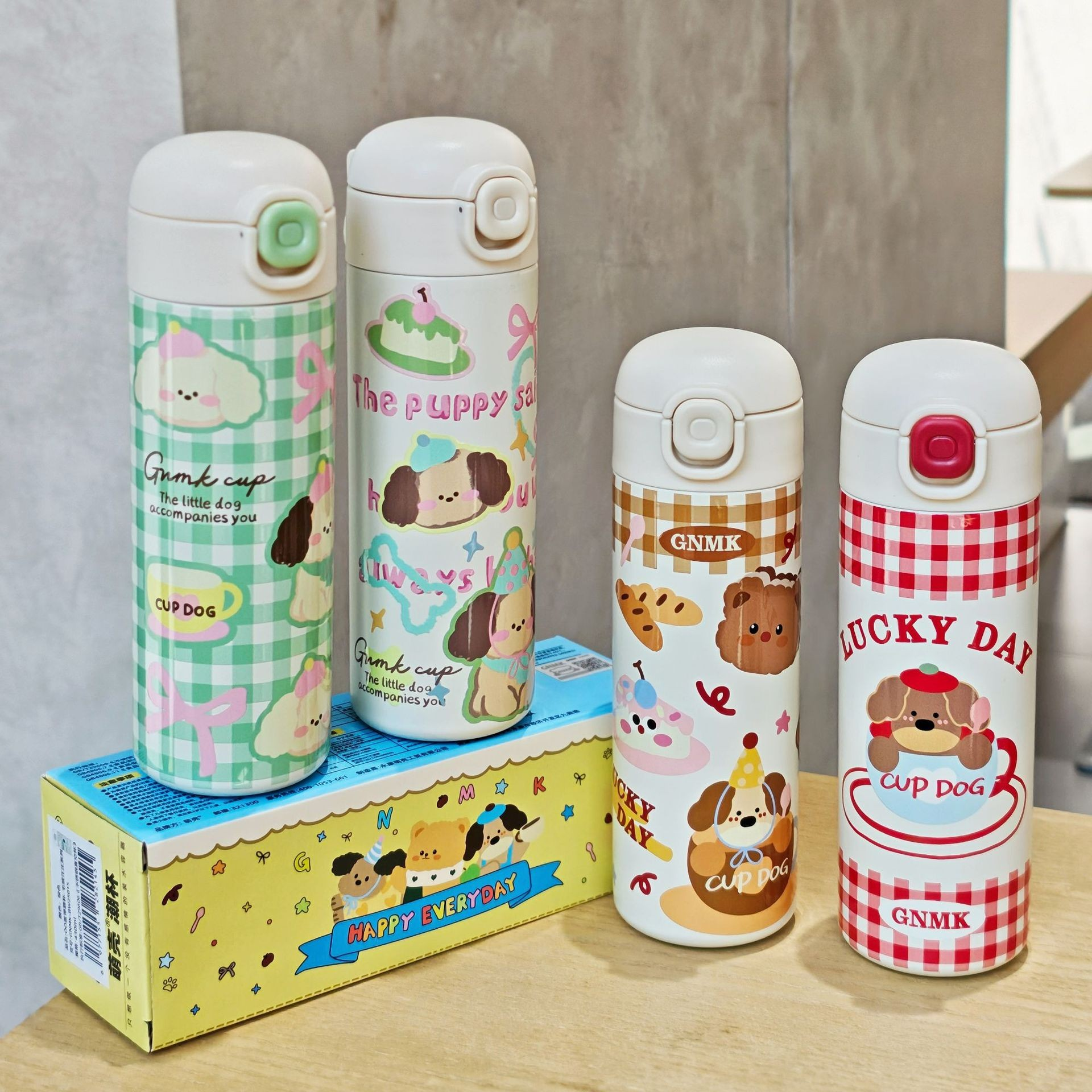 430ML Cute Cartoon 304 Stainless Steel Thermal Bottle