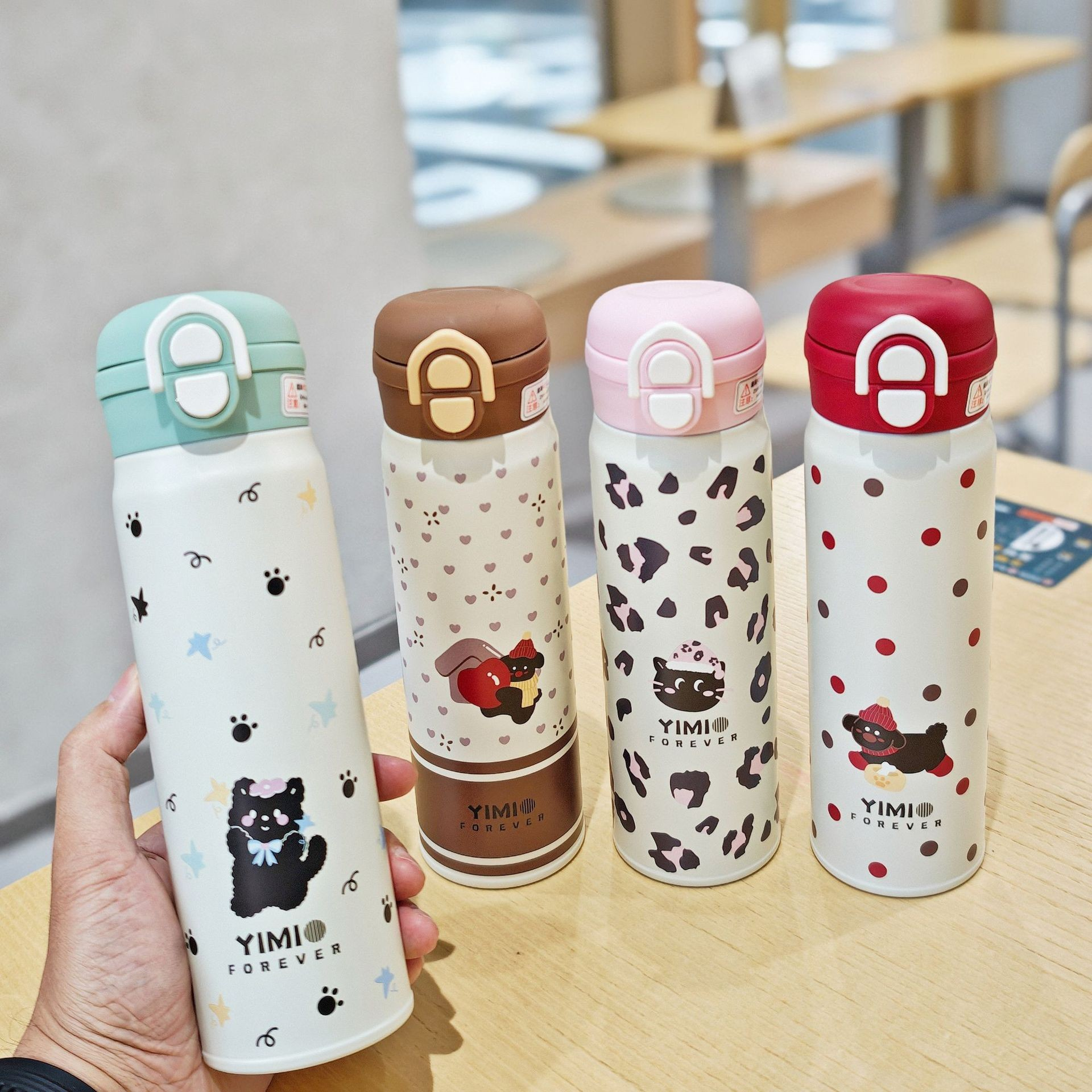 500ML Aesthetic 316 Stainless Steel Dual-Use Thermal Bottle