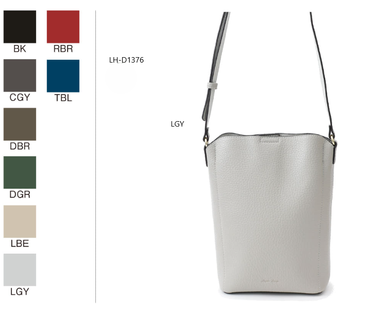 【預訂】 J0808901 Lega Largo 復古壓紋直立式迷你肩背包 LH-D1376