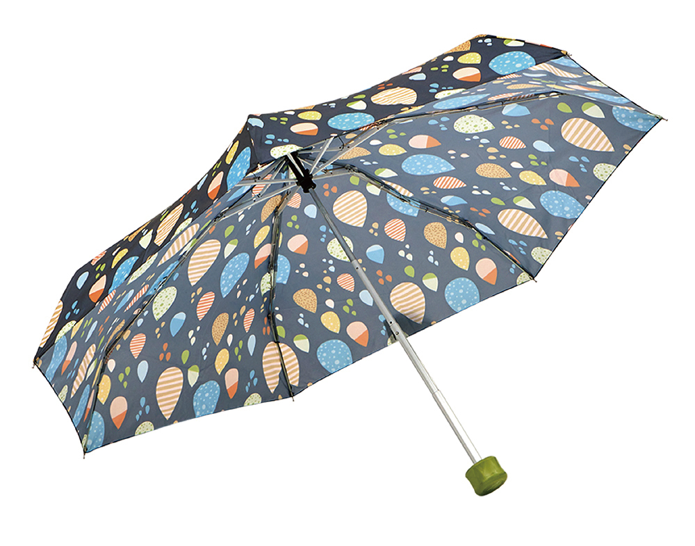 RAINSTORY繽紛雨點抗UV手開迷你口袋傘