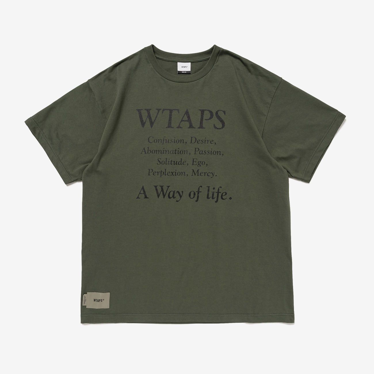 WTAPS 251ATDT-STM08S CONTAINING 01 / SS / COTTON