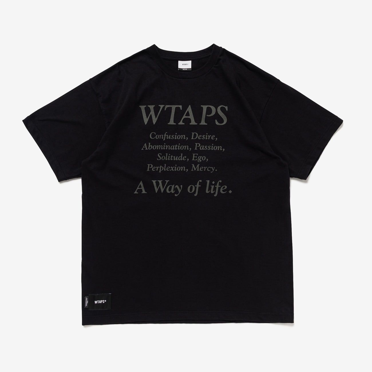 WTAPS 251ATDT-STM08S CONTAINING 01 / SS / COTTON