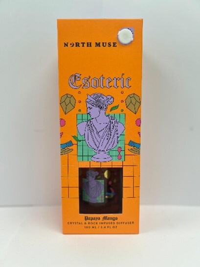 North Muse Papaya Mango Crystal & Rock Infused Diffuser 100ml
