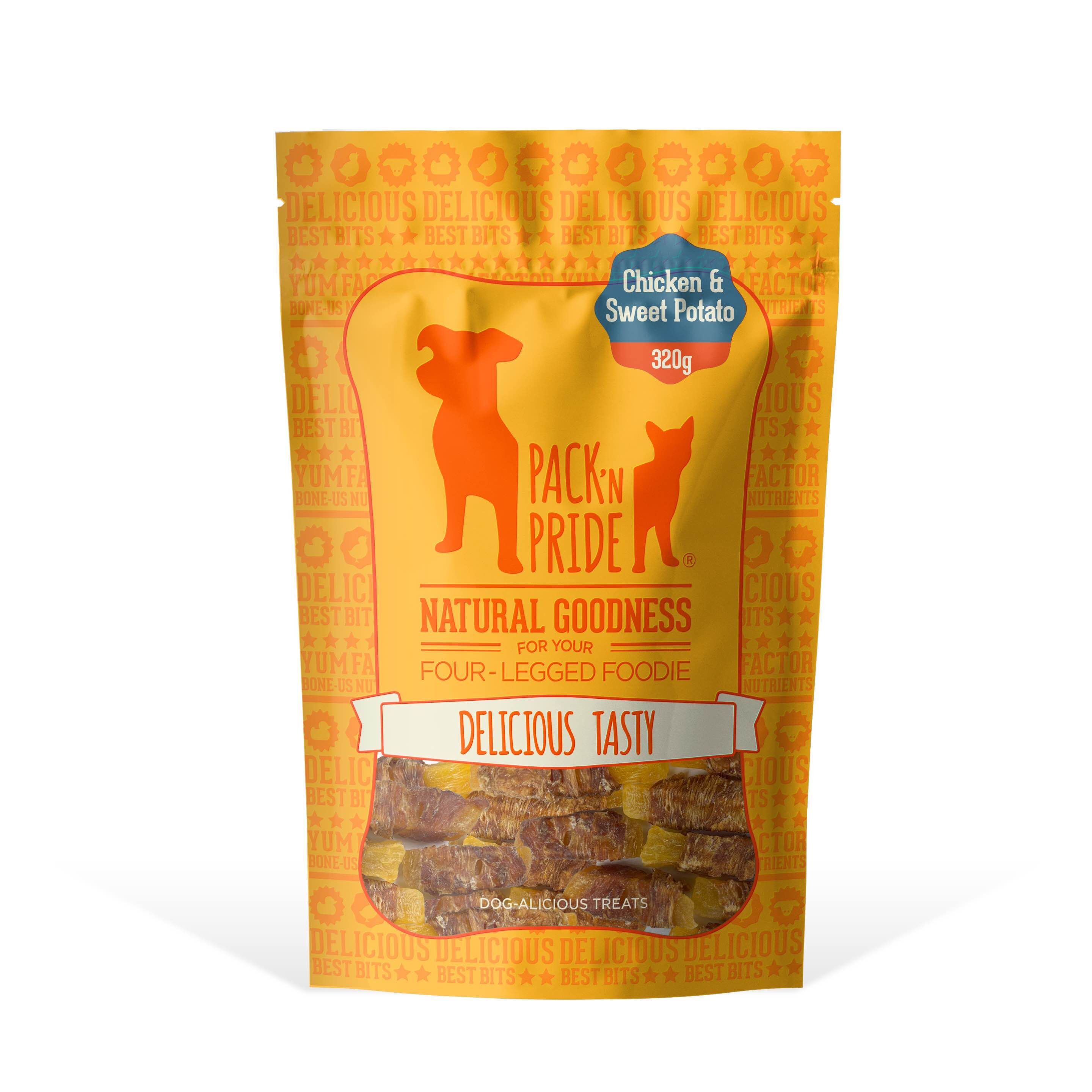 PNR90671 - 雞肉蕃薯條 (320g) 狗小食