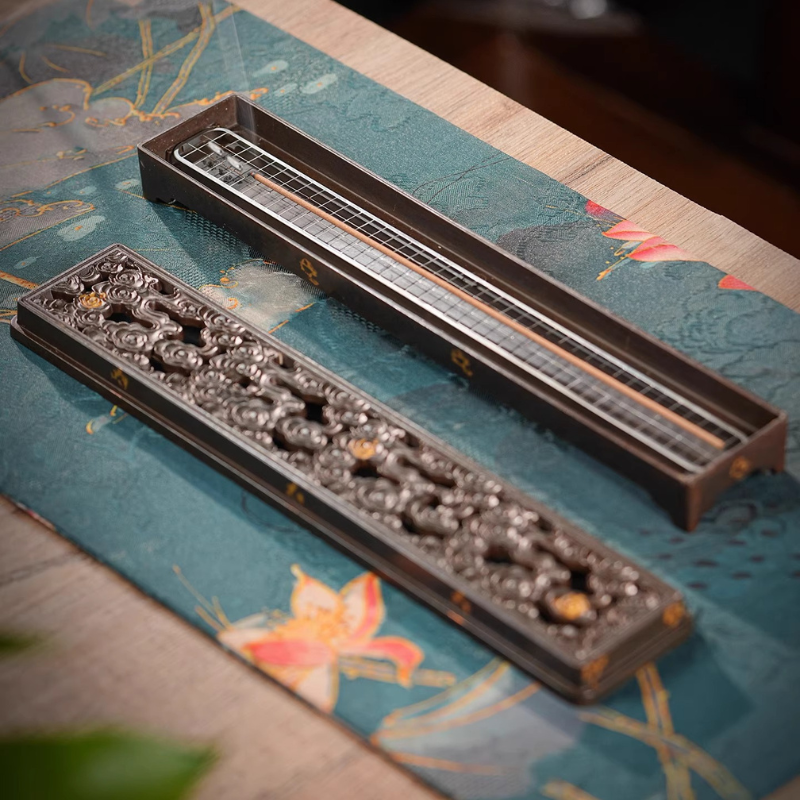 仿古祥雲線香座棉