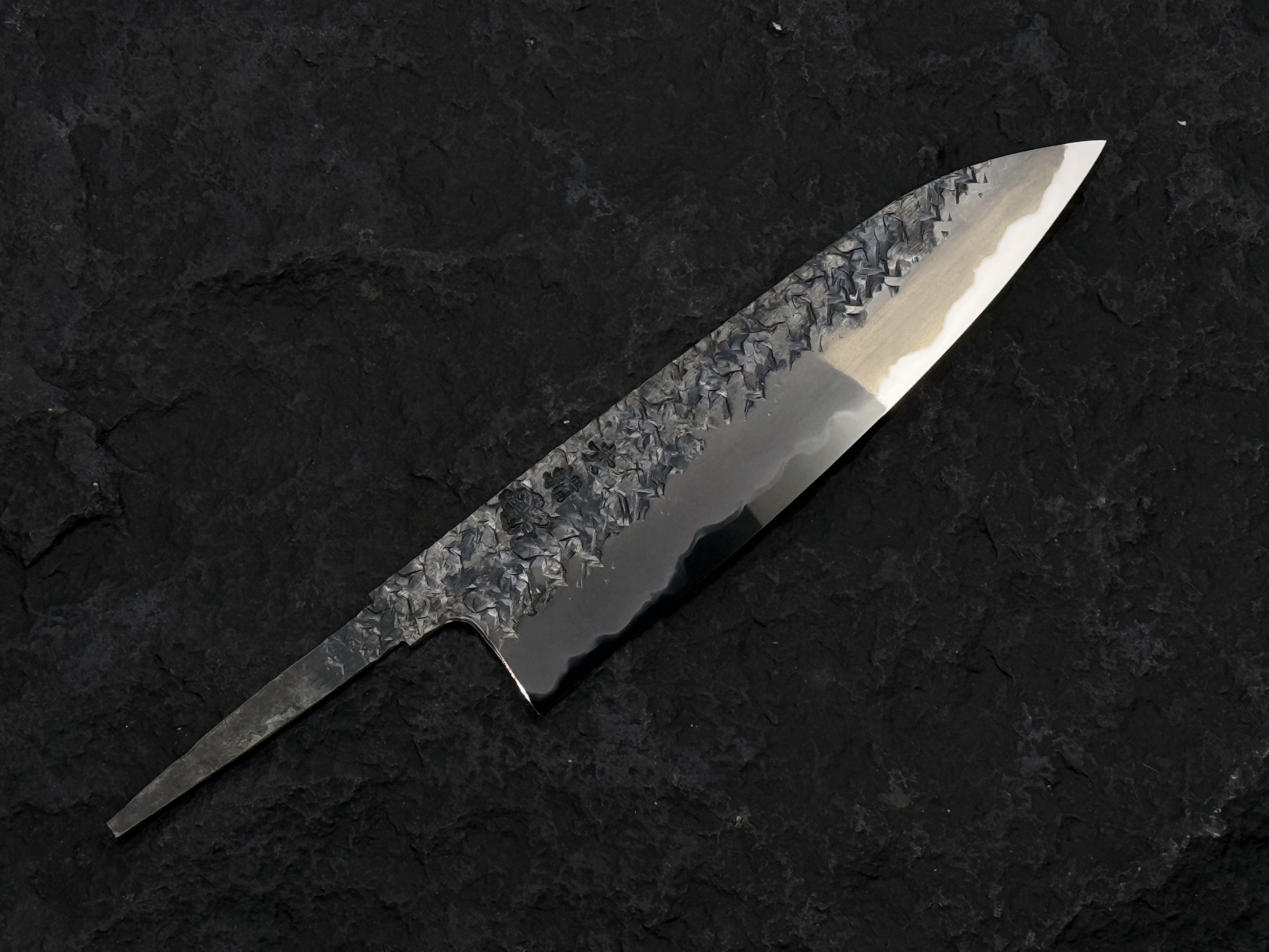 貴輔 x 新国 青一鋼 黑打 槌目 鏡霞 牛刀