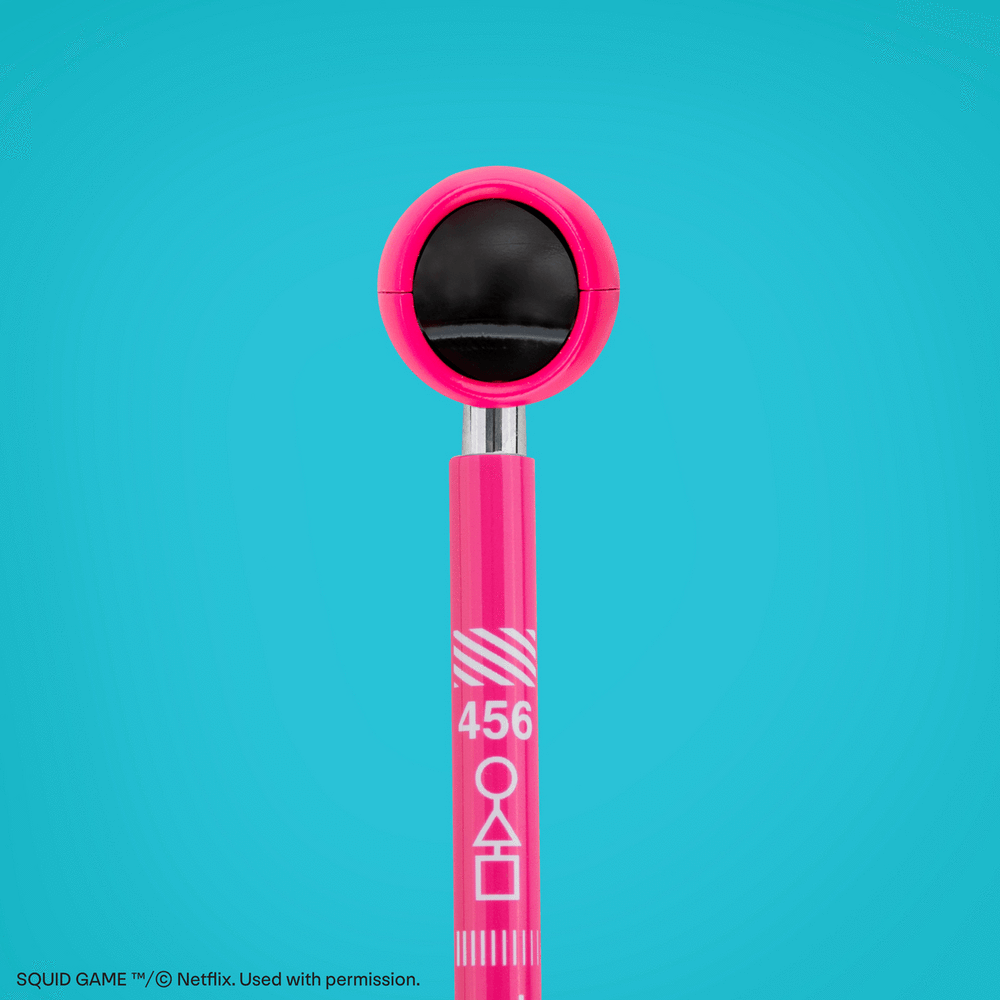 魷魚遊戲守衛原子筆 & 貼紙套裝