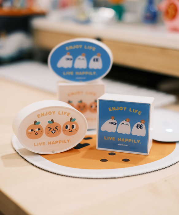 SP｜平凡乙女日記｜橢圓磁吸式燈箱｜rui