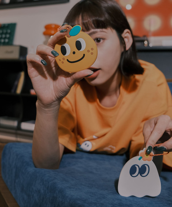 SP｜平凡乙女日記｜矽膠鏡子｜桔利