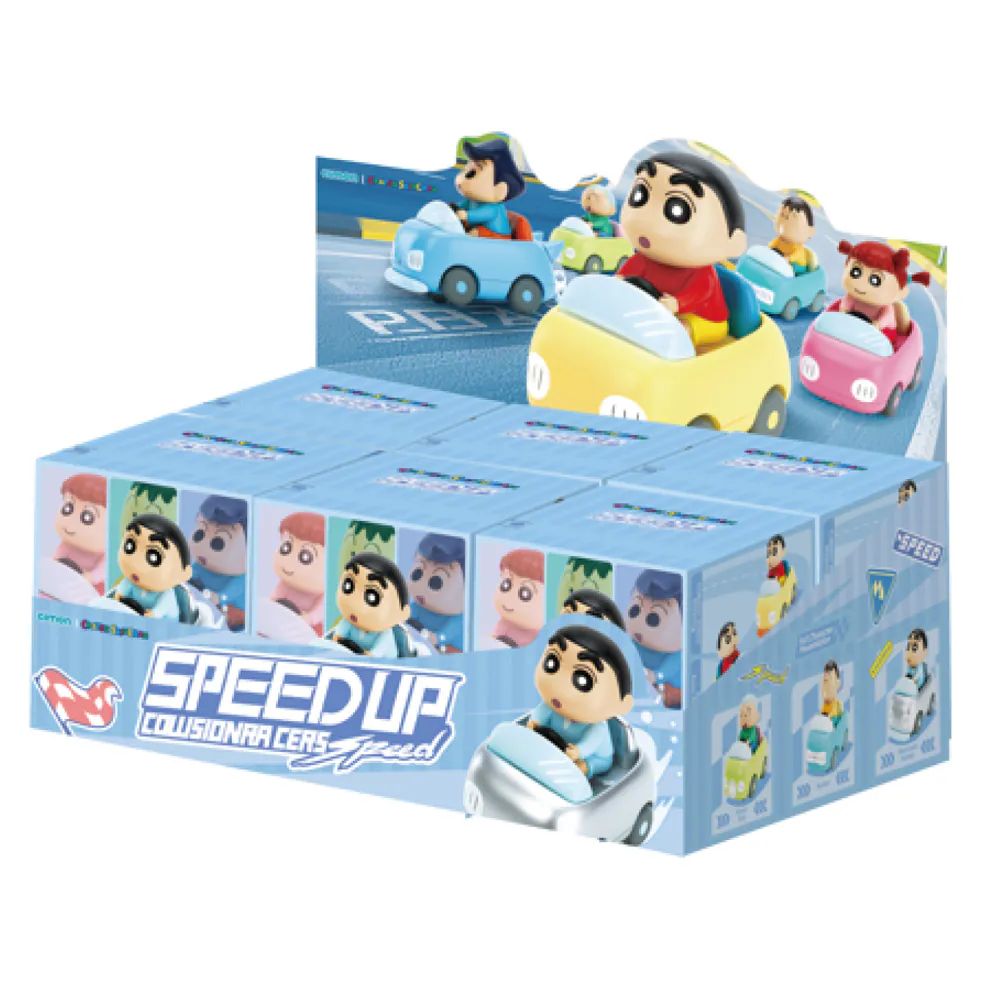 蠟筆小新-速速車公仔(隨機出貨)