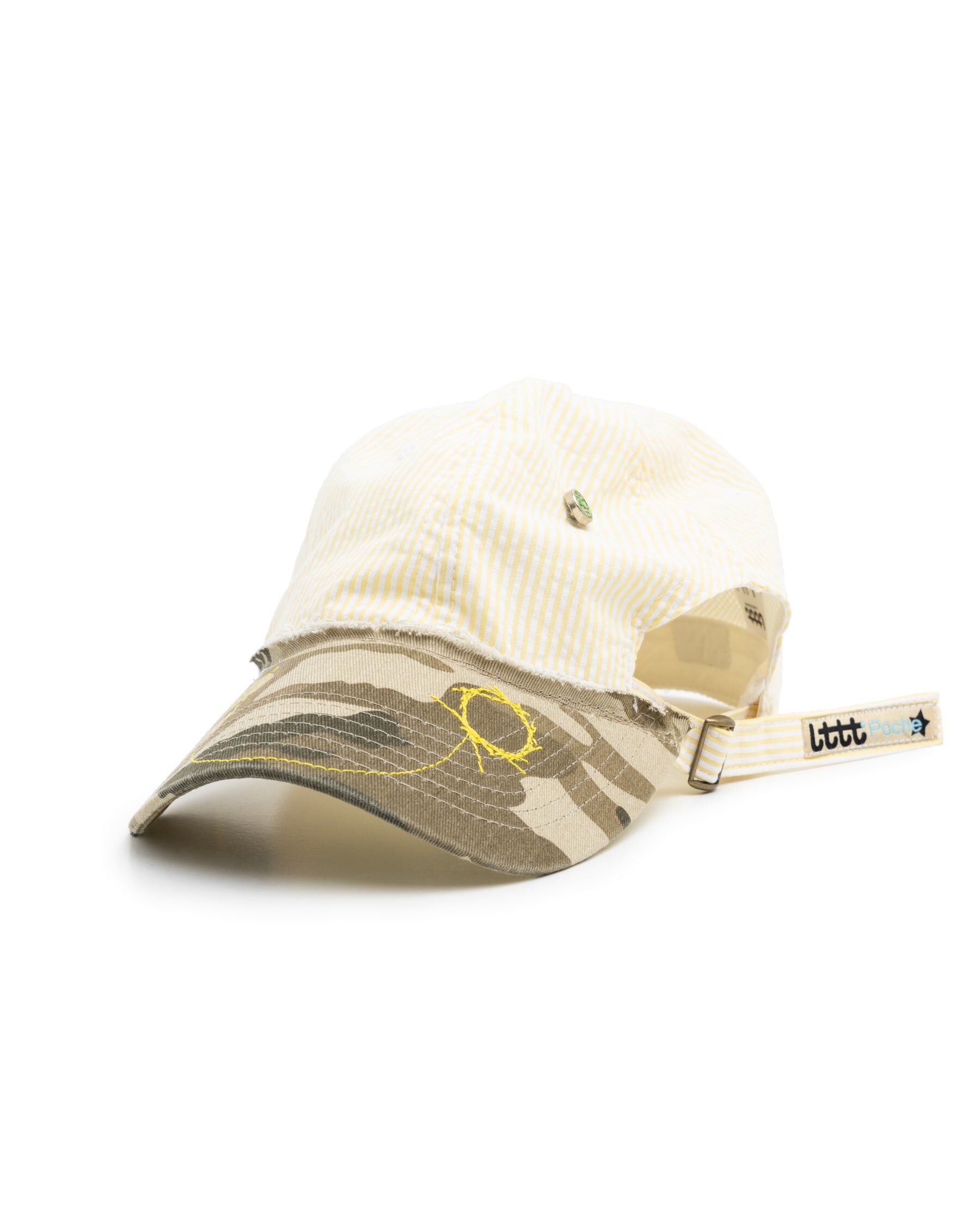 2025AW LTTT ASICS CAP 聯名 小東京桌球 Y2K 老帽 帽子 反轉 拼接 破壞 超限量 現貨