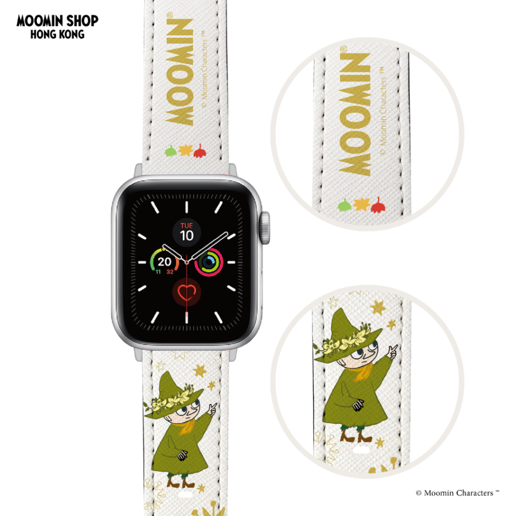 [香港原創 Hong Kong Original] 姆明Apple Watch替換錶帶-史力奇星星