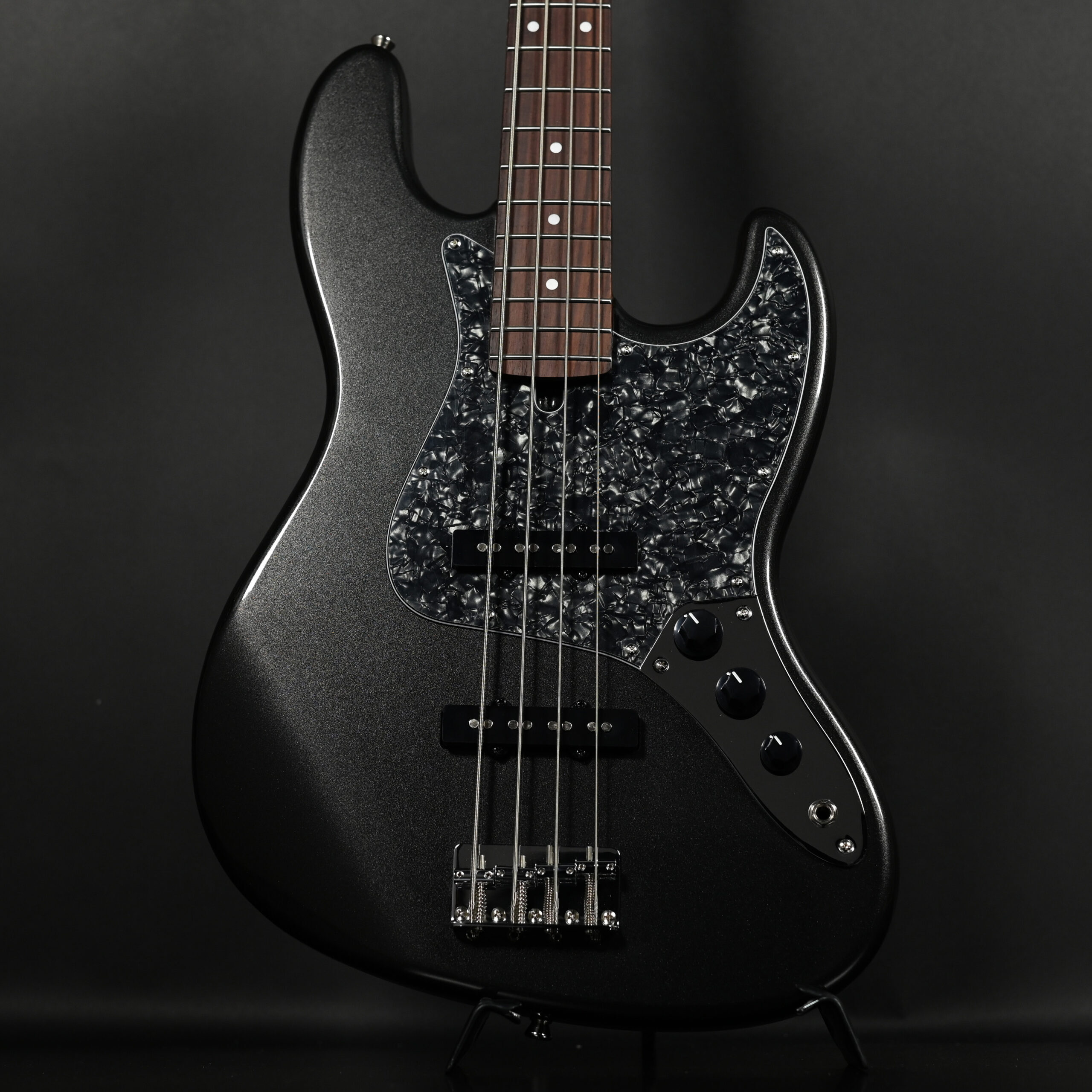 Bacchus BJB-1-RSM/R-BPPG Gun-M 金屬灰 電貝斯