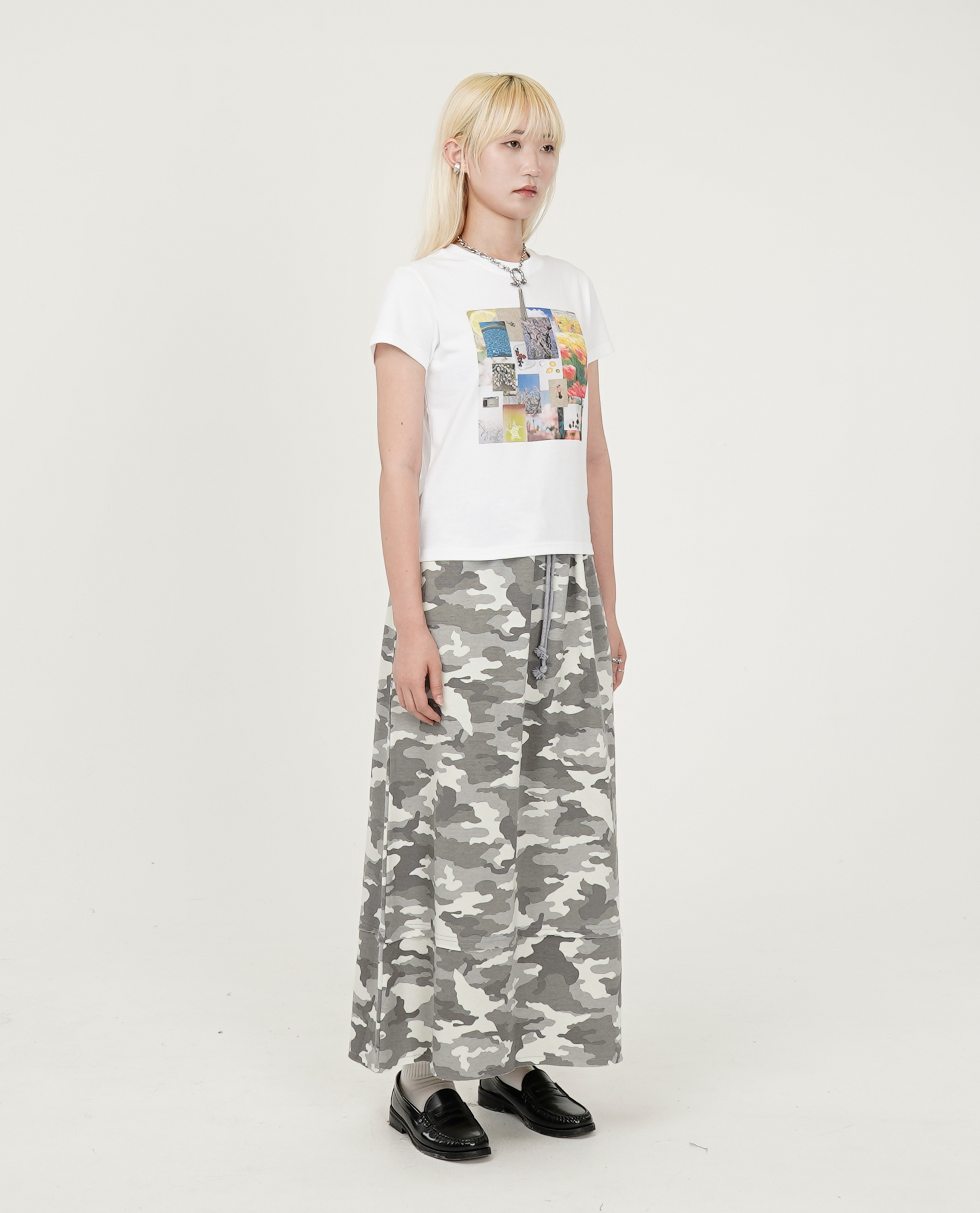 WEBHOUSE [4080XWEBHOUSE] Twister Collage Angel Tee - 25SS