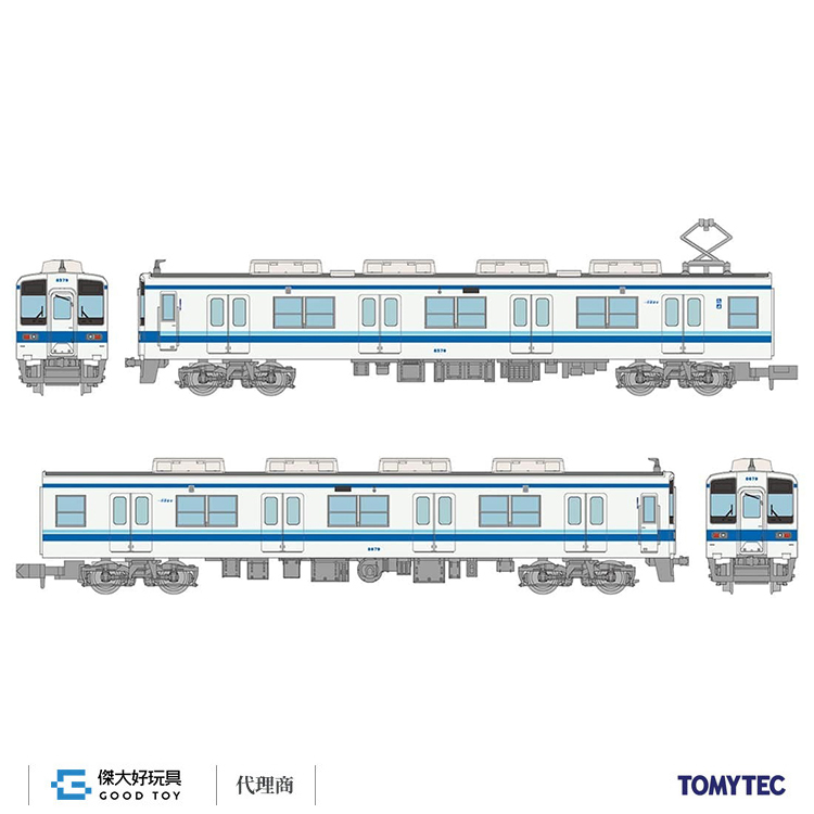 TOMYTEC 332626 鐵道系列 感謝 東武鐵道 8500型 2輛固定編成 (2輛)