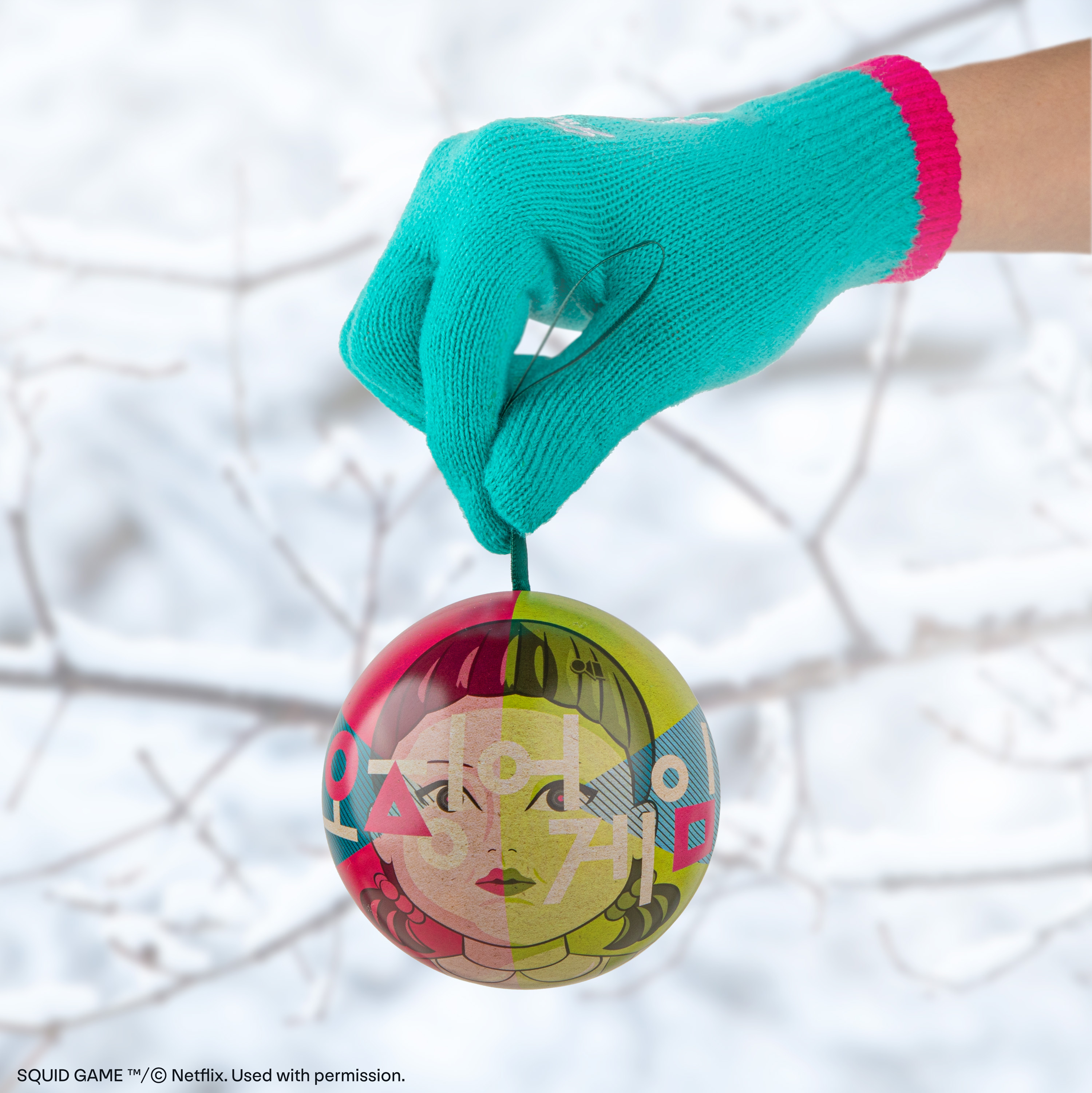 魷魚遊戲節日套裝 - 英熙手襪 & 守衛襪子