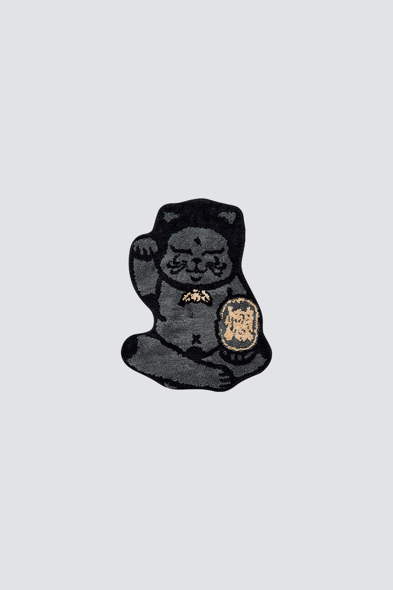Lazy Mung Mung Carpet｜Black (Regular)｜Hong Kong Original Design