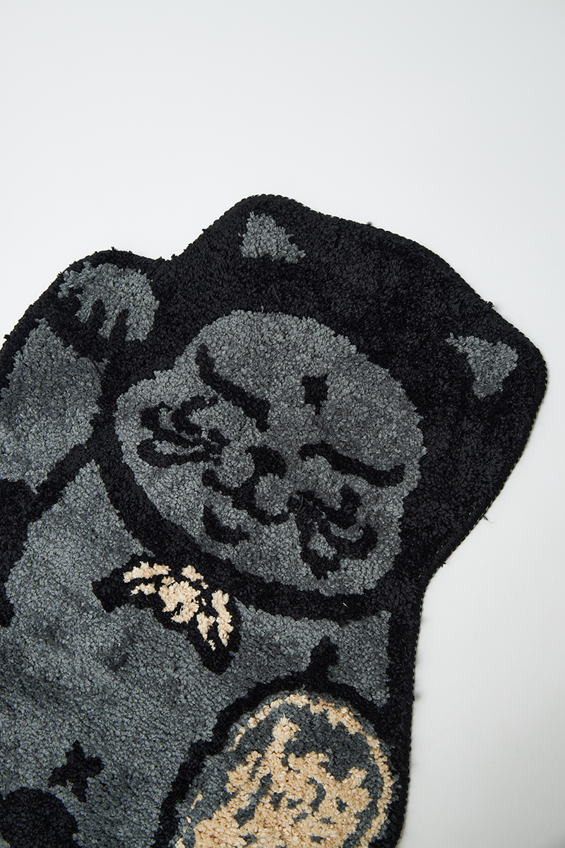 Lazy Mung Mung Carpet｜Black (Regular)｜Hong Kong Original Design