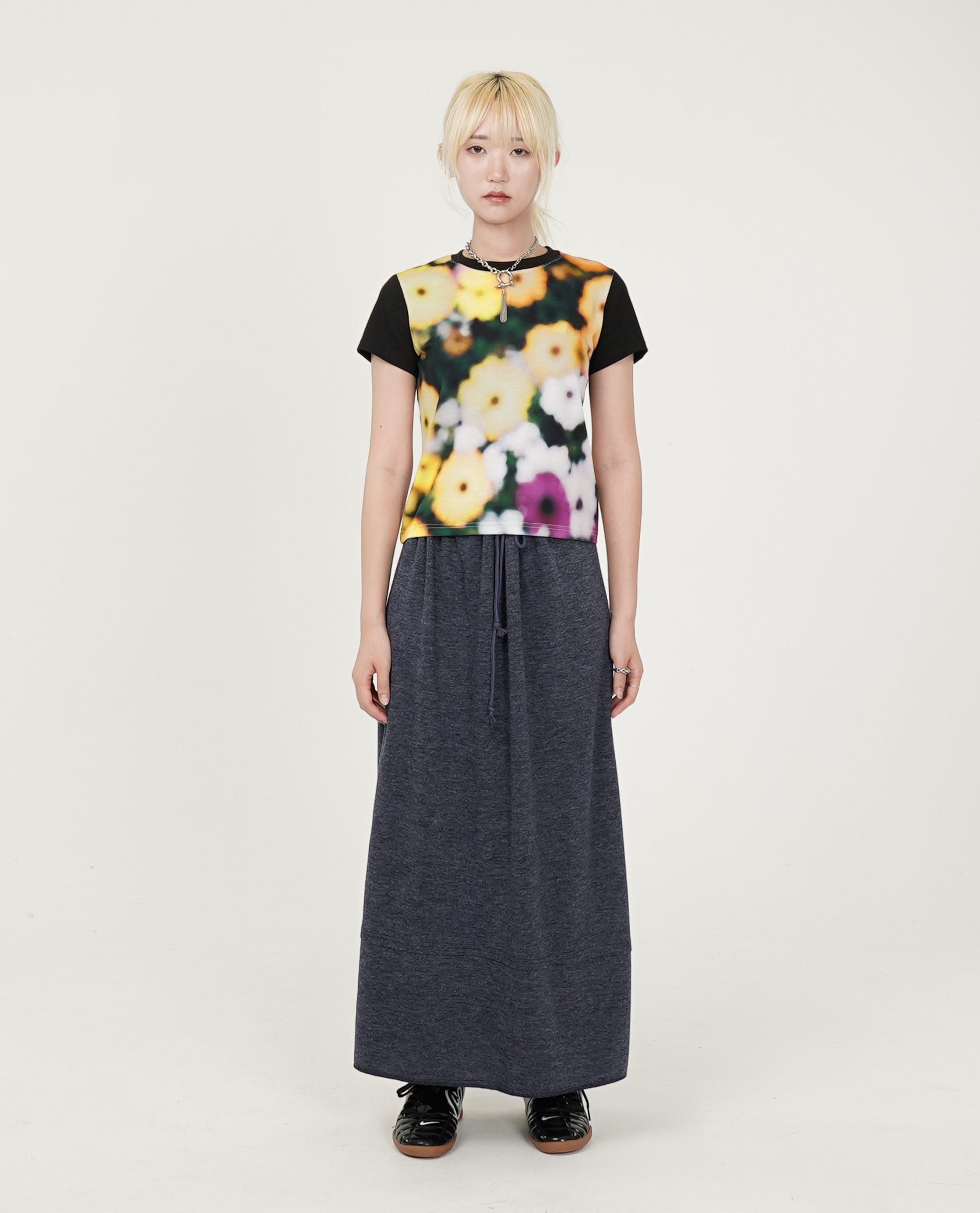 WEBHOUSE [4080XWEBHOUSE] Flower Tint Angel Tee - 25SS