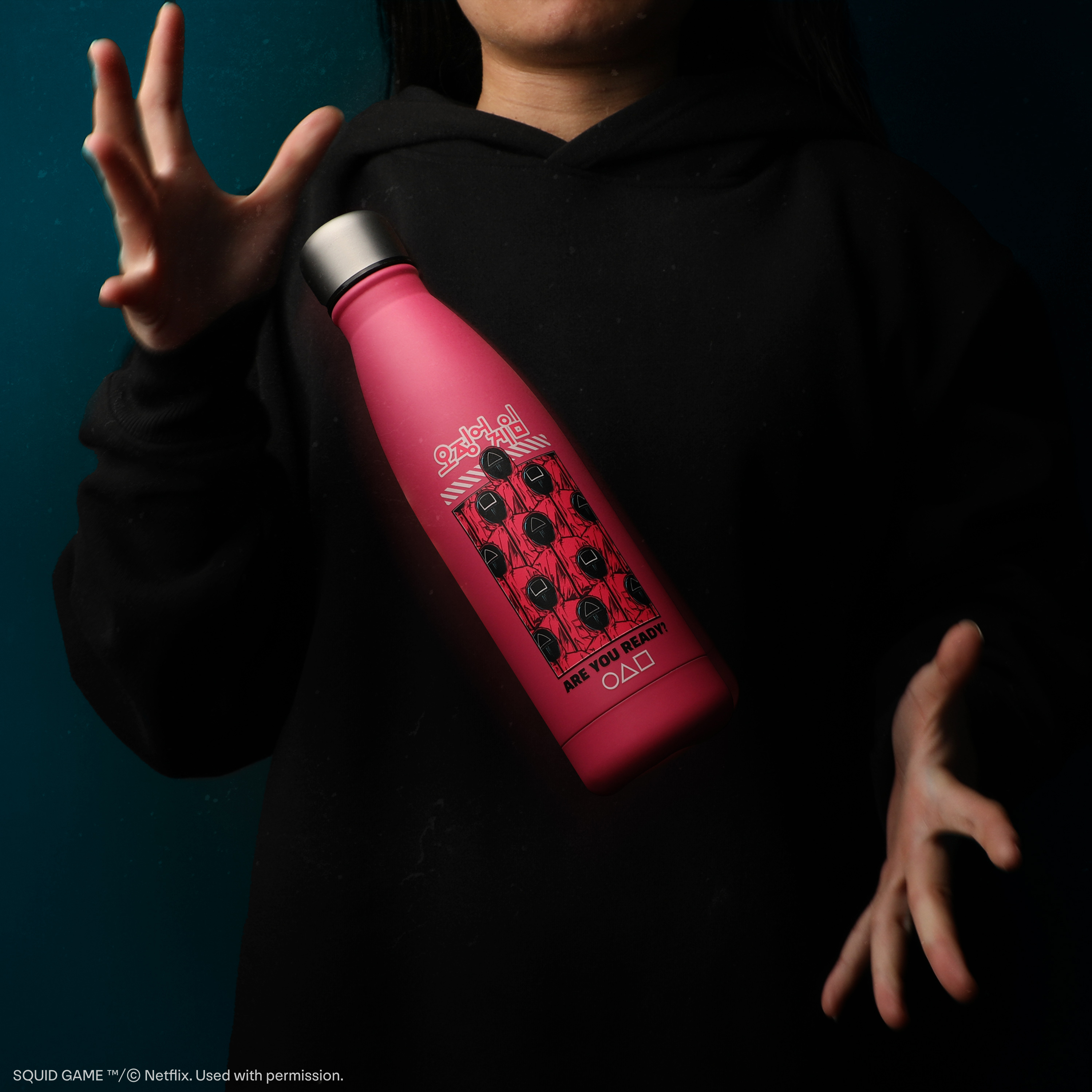 魷魚遊戲保溫水瓶 - 守衛