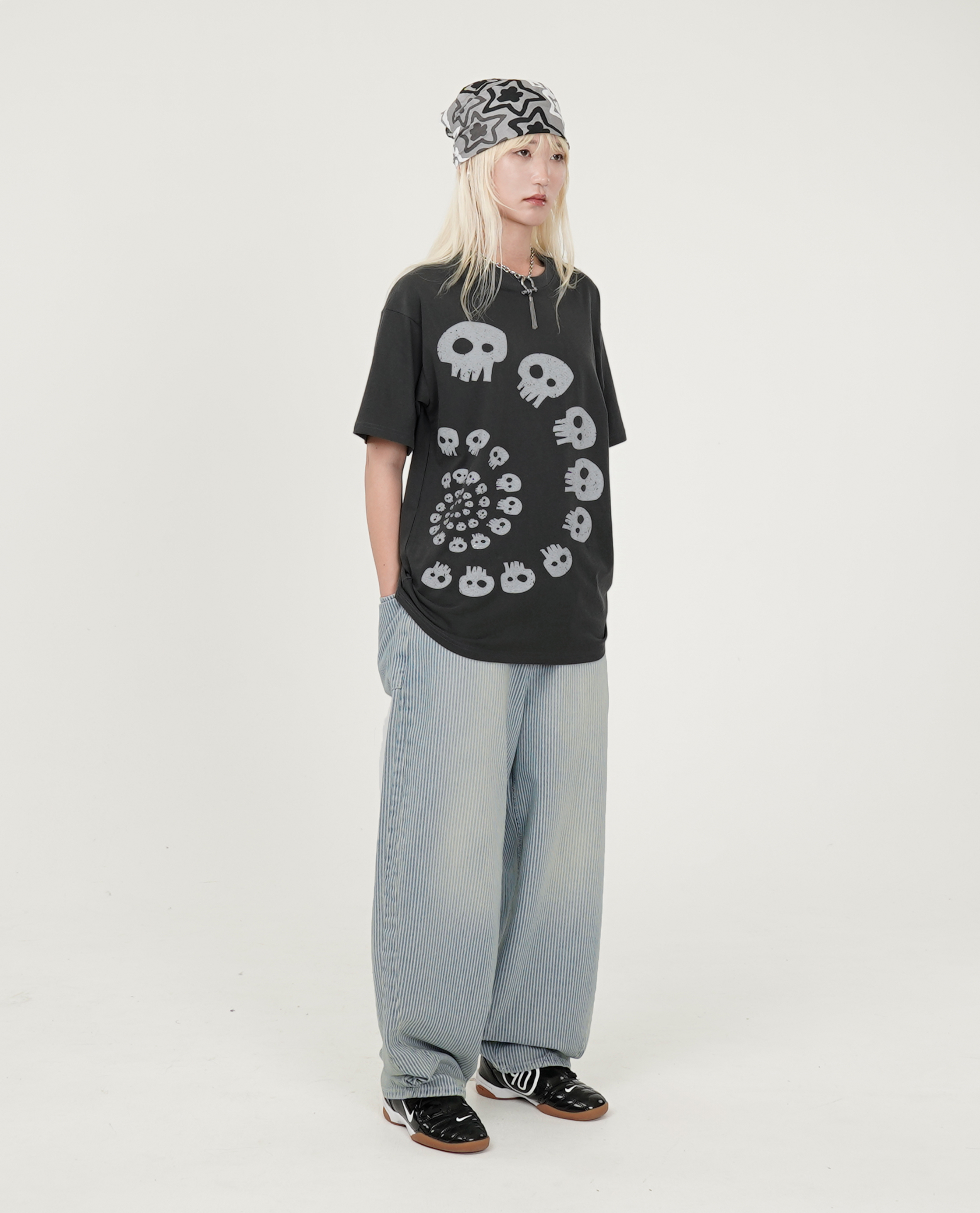 WEBHOUSE Tornado Skull Tee - 25SS