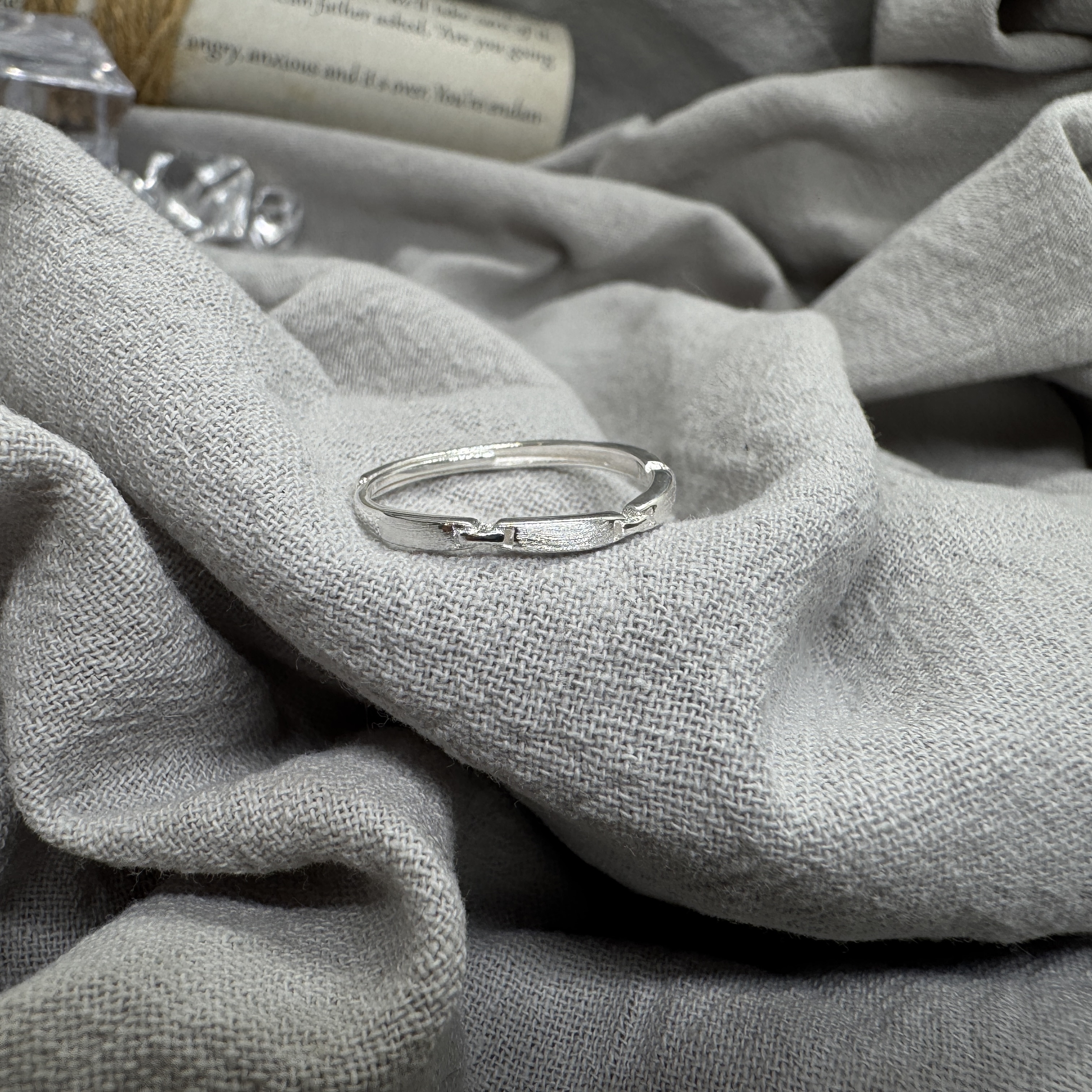 星鏈之約 - 純銀戒指