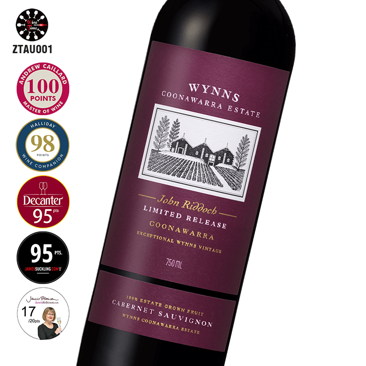WYNNS Coonawarra Estate John Riddoch Cabernet Sauvignon 醞思酒莊 John Riddoch珍藏系列