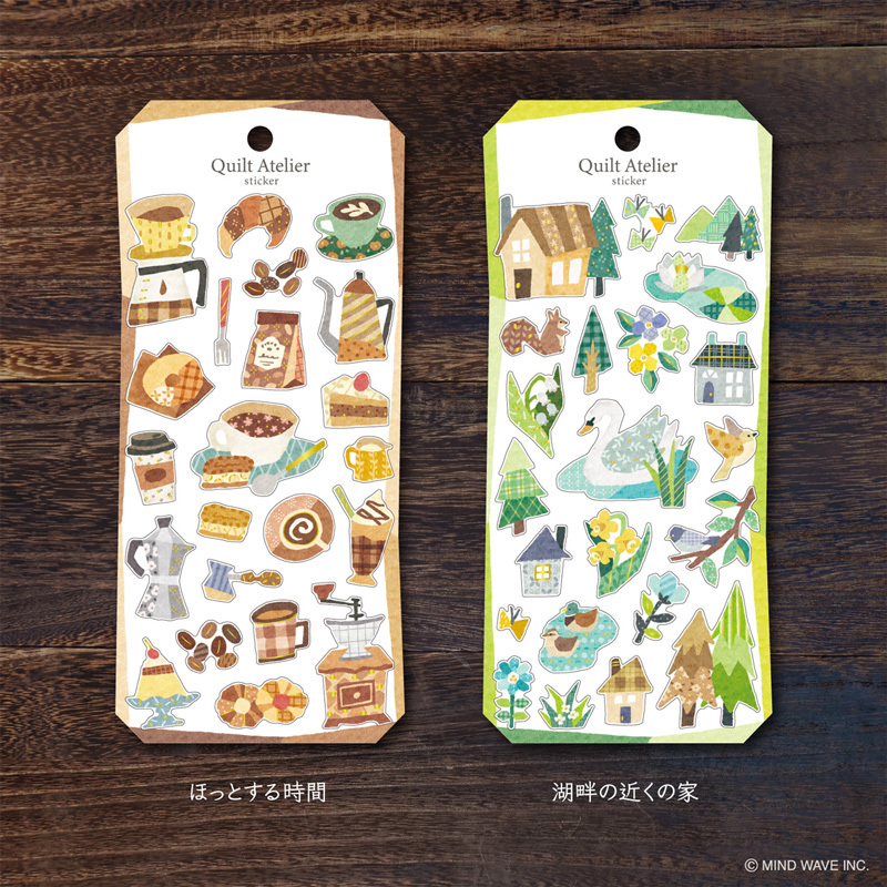 MIND WAVE 貼紙: Quilt Atelier 82422 放鬆時間