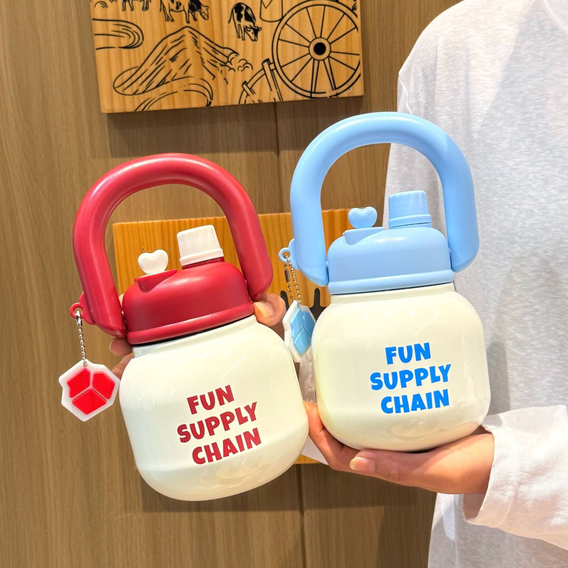 680ML Carry Pot 316 Stainless Steel Thermal Bottle