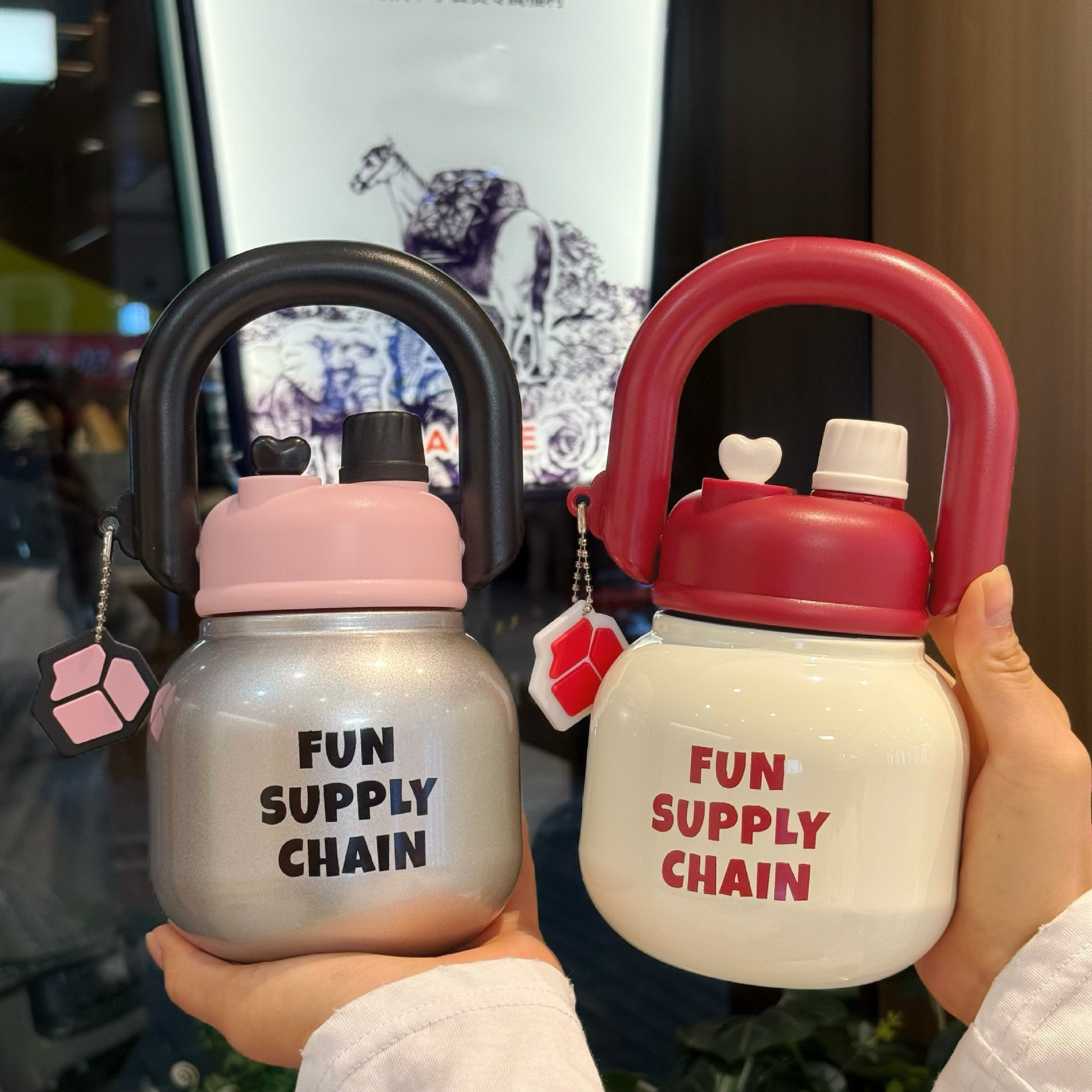 680ML Carry Pot 316 Stainless Steel Thermal Bottle