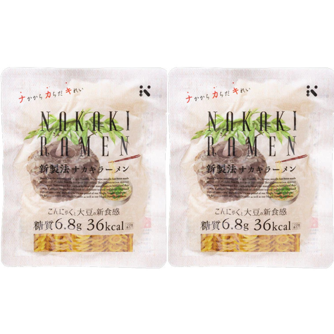 日本低卡蒟蒻拉麵 180g X 2 到期日 2026-4-1