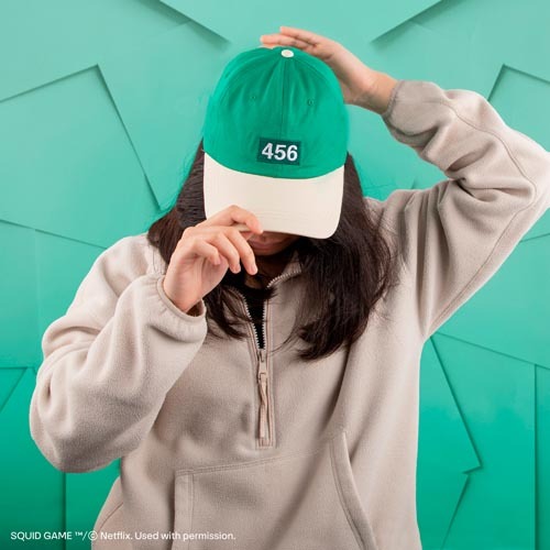 魷魚遊戲棒球帽 - 玩家 456