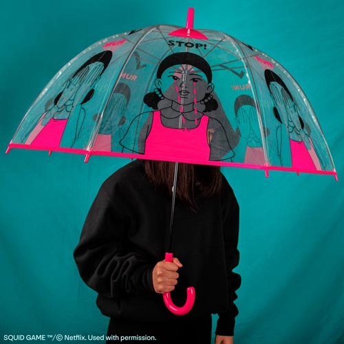 魷魚遊戲雨傘 - 一二三木頭人