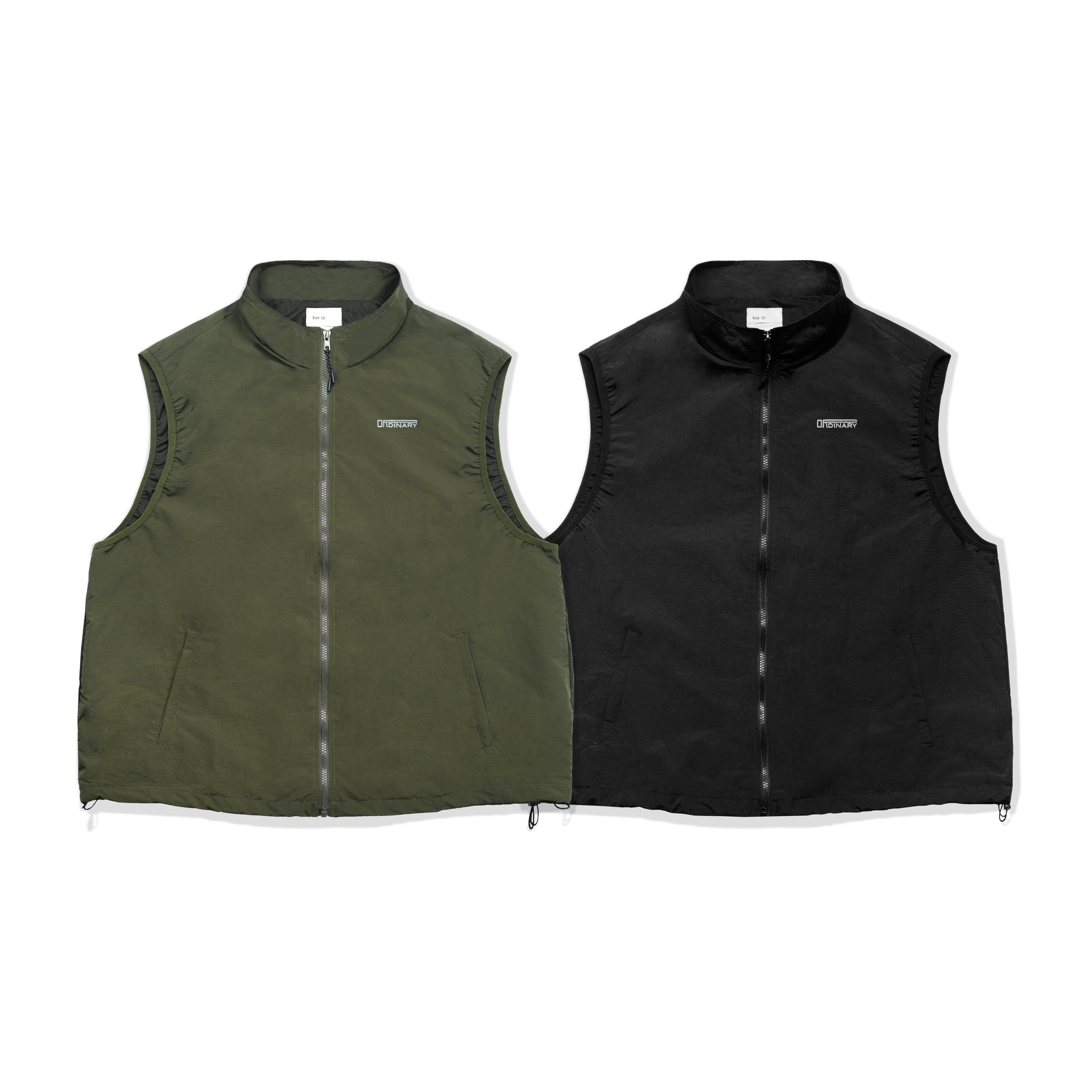 【車庫服飾】ORDINARY 機能拼接背心 / FUNCTIONAL VEST