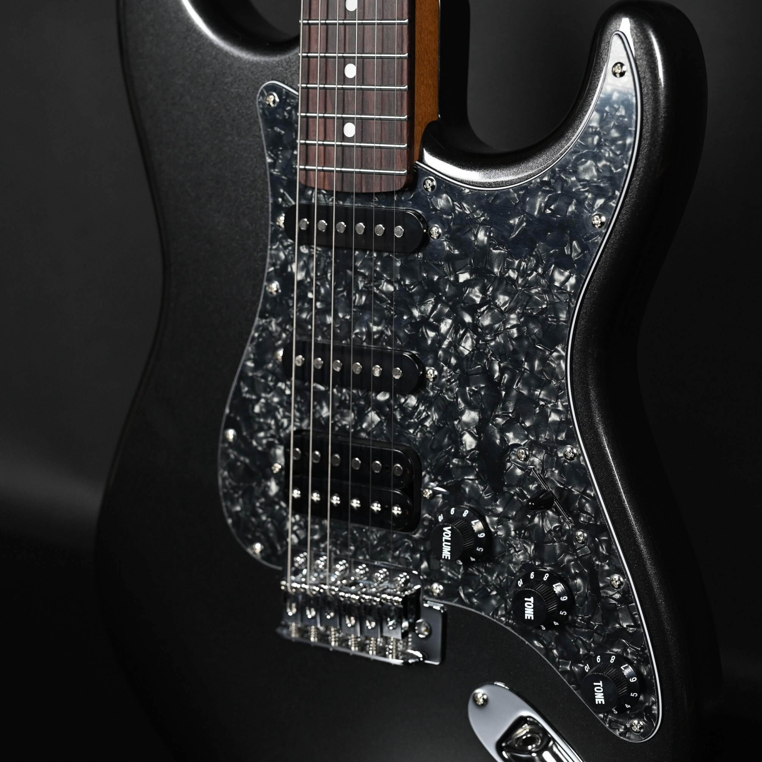 Bacchus BST-2-RSM/R-BPPG Gun-M 金屬灰 電吉他